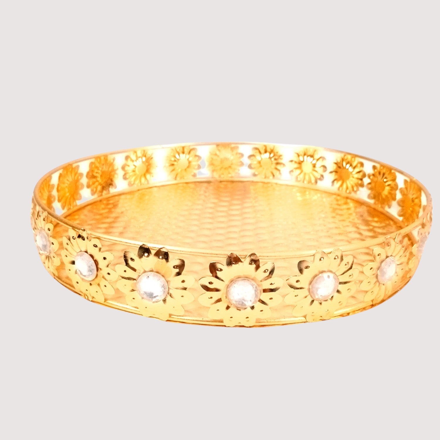 Serving Bowl with Tray | Elephant Handicraft Container | Decorative Showpiece Bowl for Home & Kitchen | Premium Diwali Gift | Traditional Indian Decor - 10 Inch - Apkamart