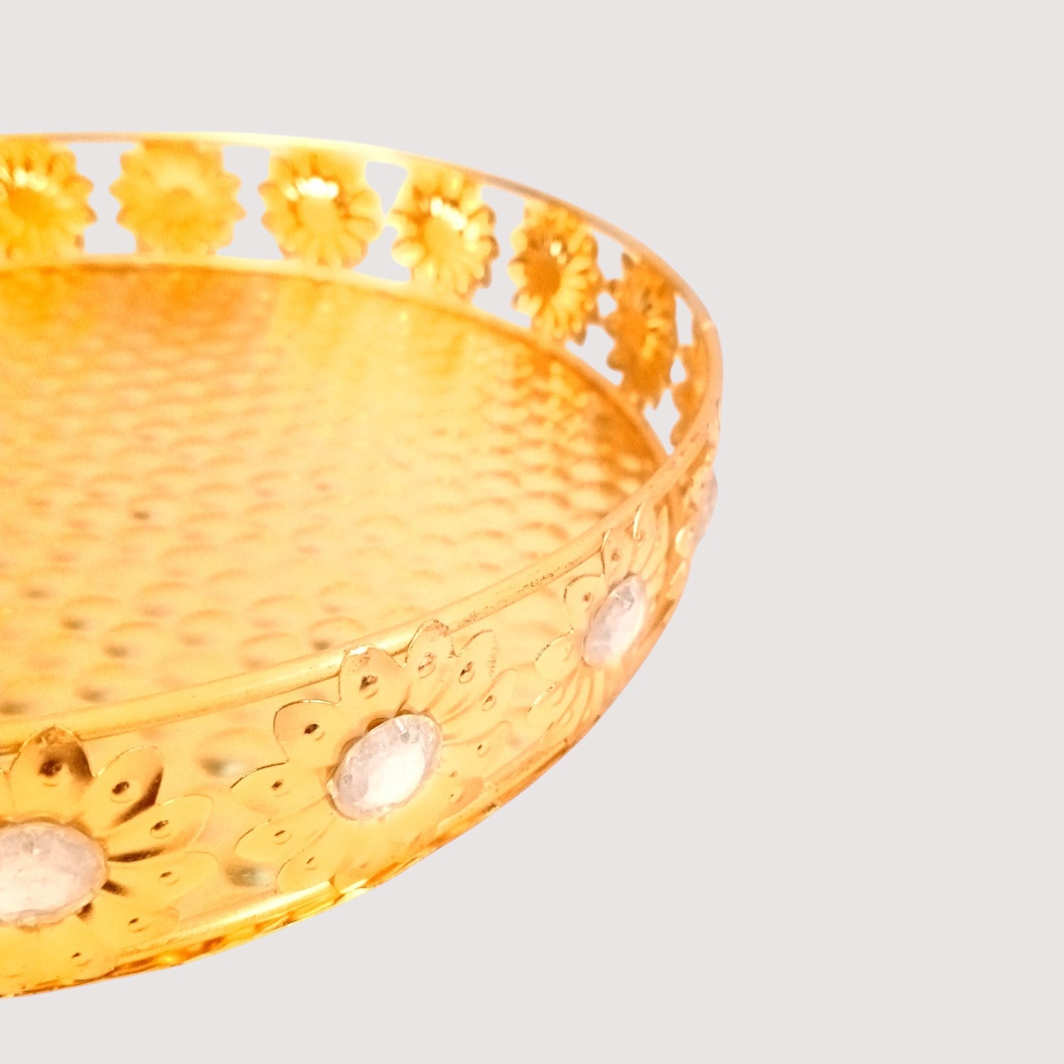 Serving Bowl with Tray | Elephant Handicraft Container | Decorative Showpiece Bowl for Home & Kitchen | Premium Diwali Gift | Traditional Indian Decor - 10 Inch - Apkamart