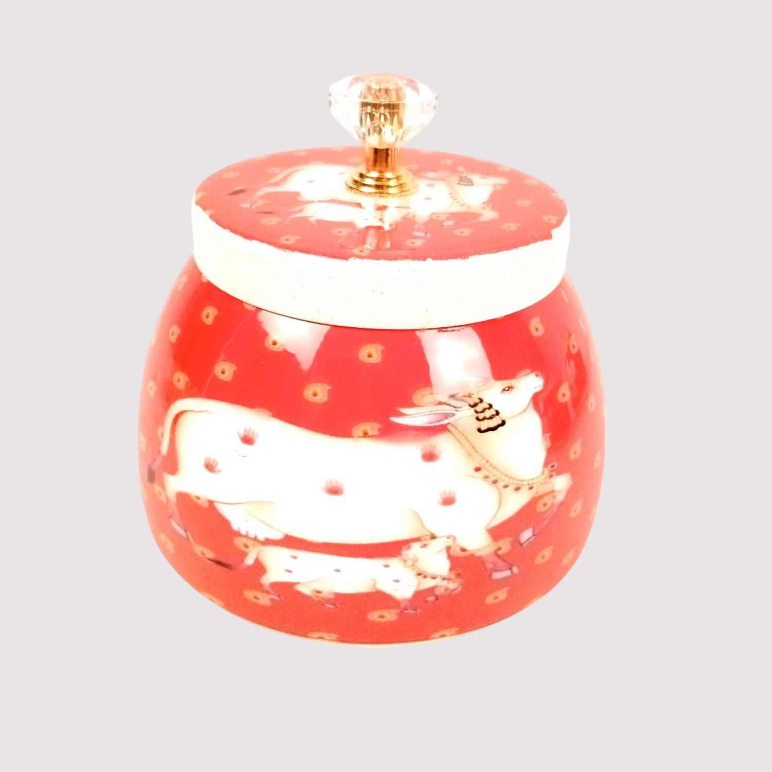 Serving Bowl with Tray | Elephant Handicraft Container | Decorative Showpiece Bowl for Home & Kitchen | Premium Diwali Gift | Traditional Indian Decor - 10 Inch - Apkamart