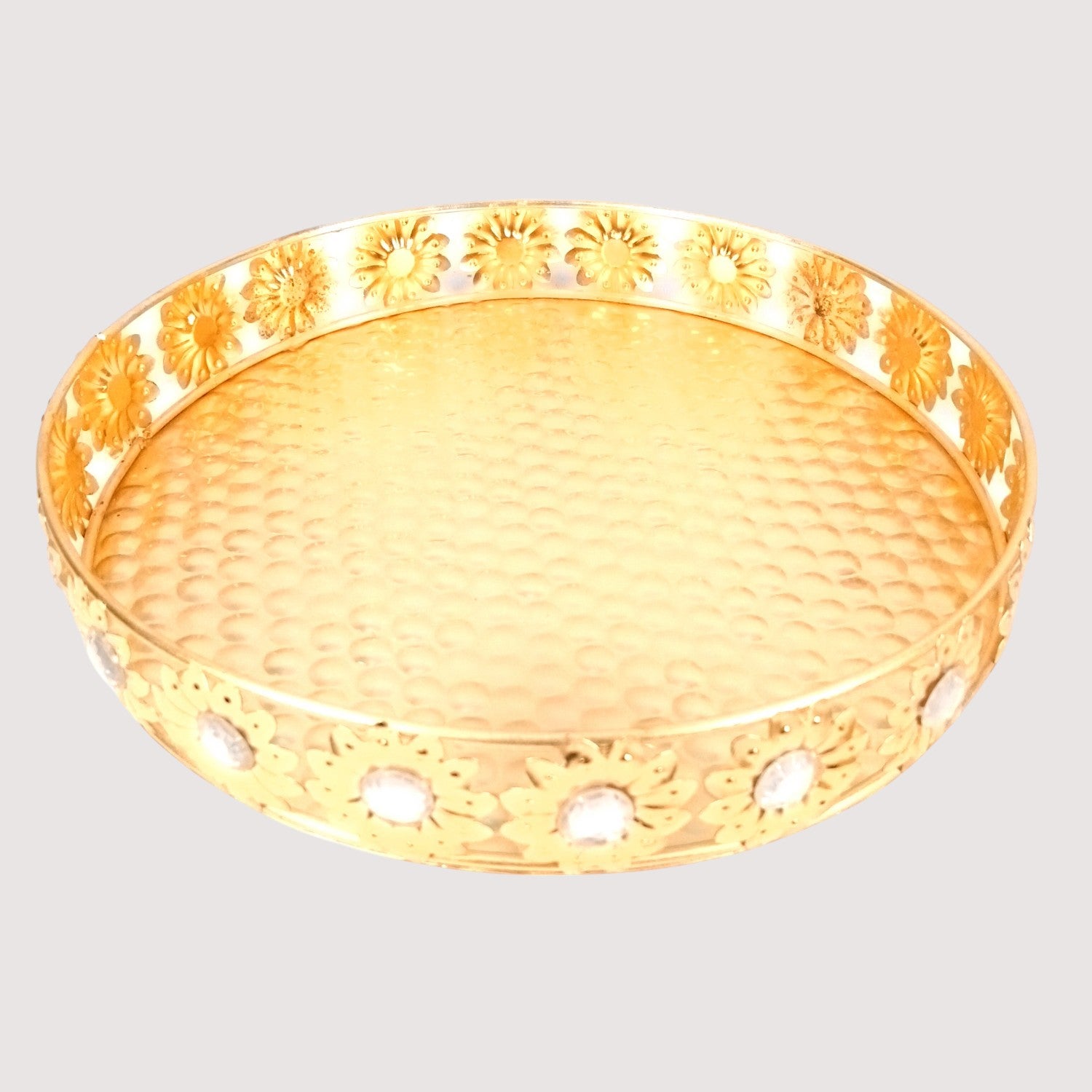 Serving Bowl with Tray | Elephant Handicraft Container | Decorative Showpiece Bowl for Home & Kitchen | Diwali Gift | Traditional Indian Decor - 10 Inch - Apkamart