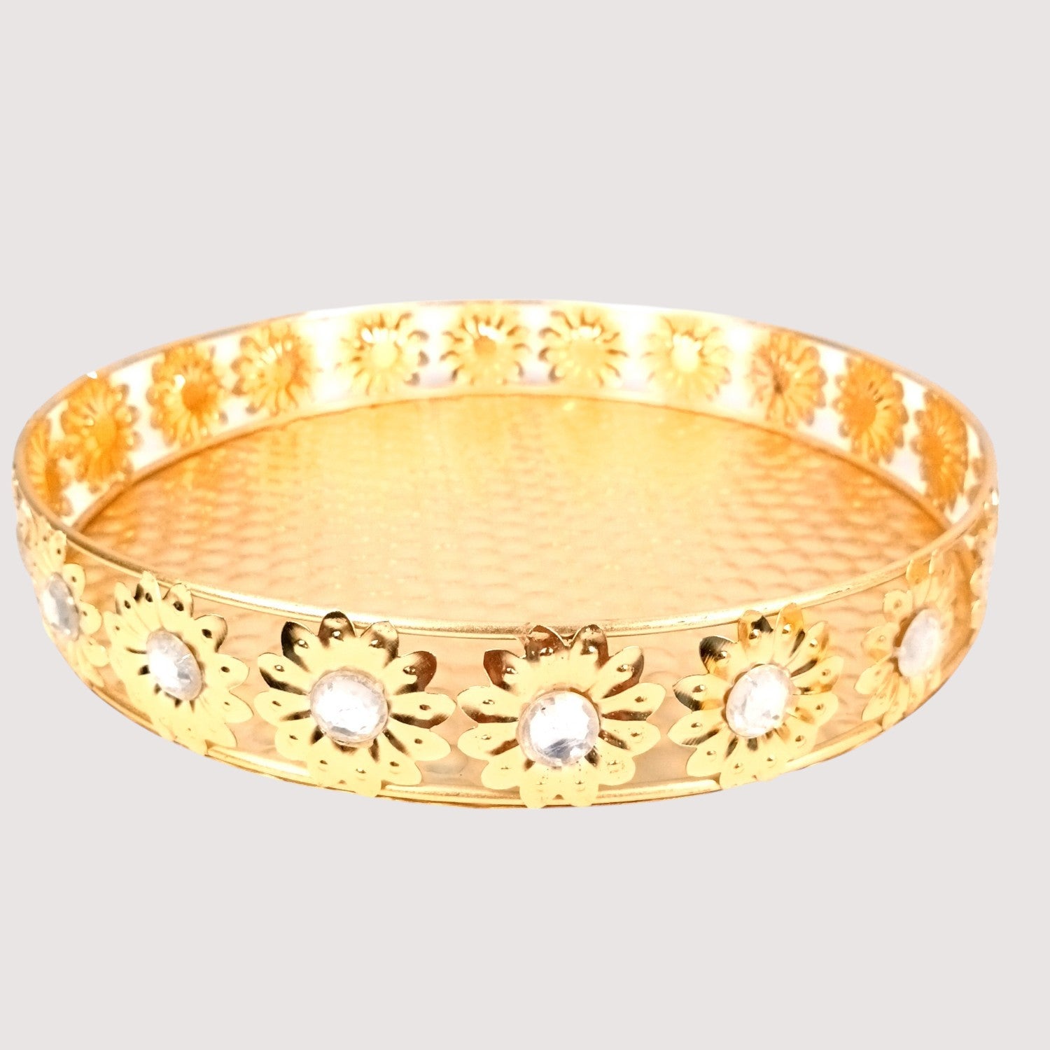 Serving Bowl with Tray | Elephant Handicraft Container | Decorative Showpiece Bowl for Home & Kitchen | Diwali Gift | Traditional Indian Decor - 10 Inch - Apkamart