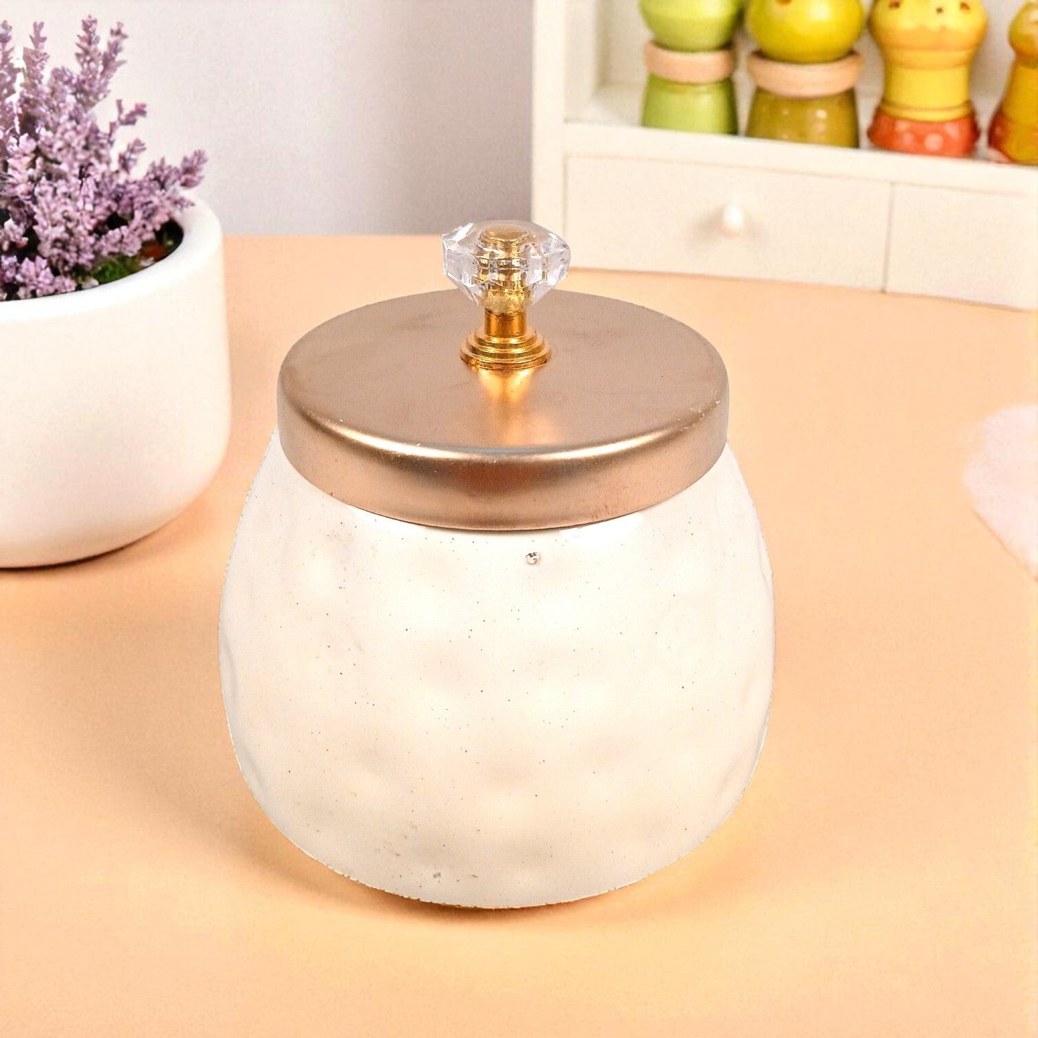 Serving Bowl | Decorative Container for Kitchen, Dining & Home Decor | Multipurpose Storage & Serving Dish for Snacks, Fruits & Festive Use - 4 Inch - Apkamart