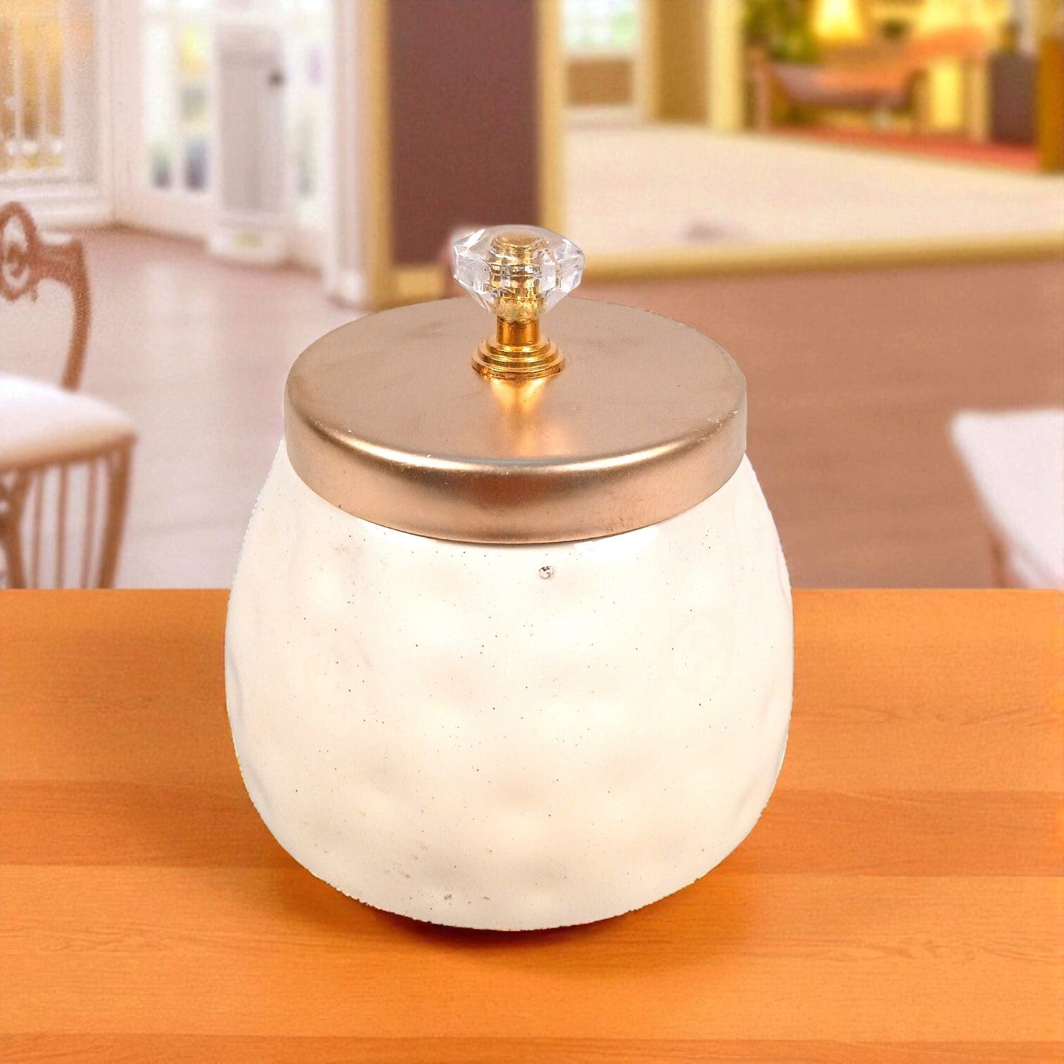 Serving Bowl | Decorative Container for Kitchen, Dining & Home Decor | Multipurpose Storage & Serving Dish for Snacks, Fruits & Festive Use - 4 Inch - Apkamart