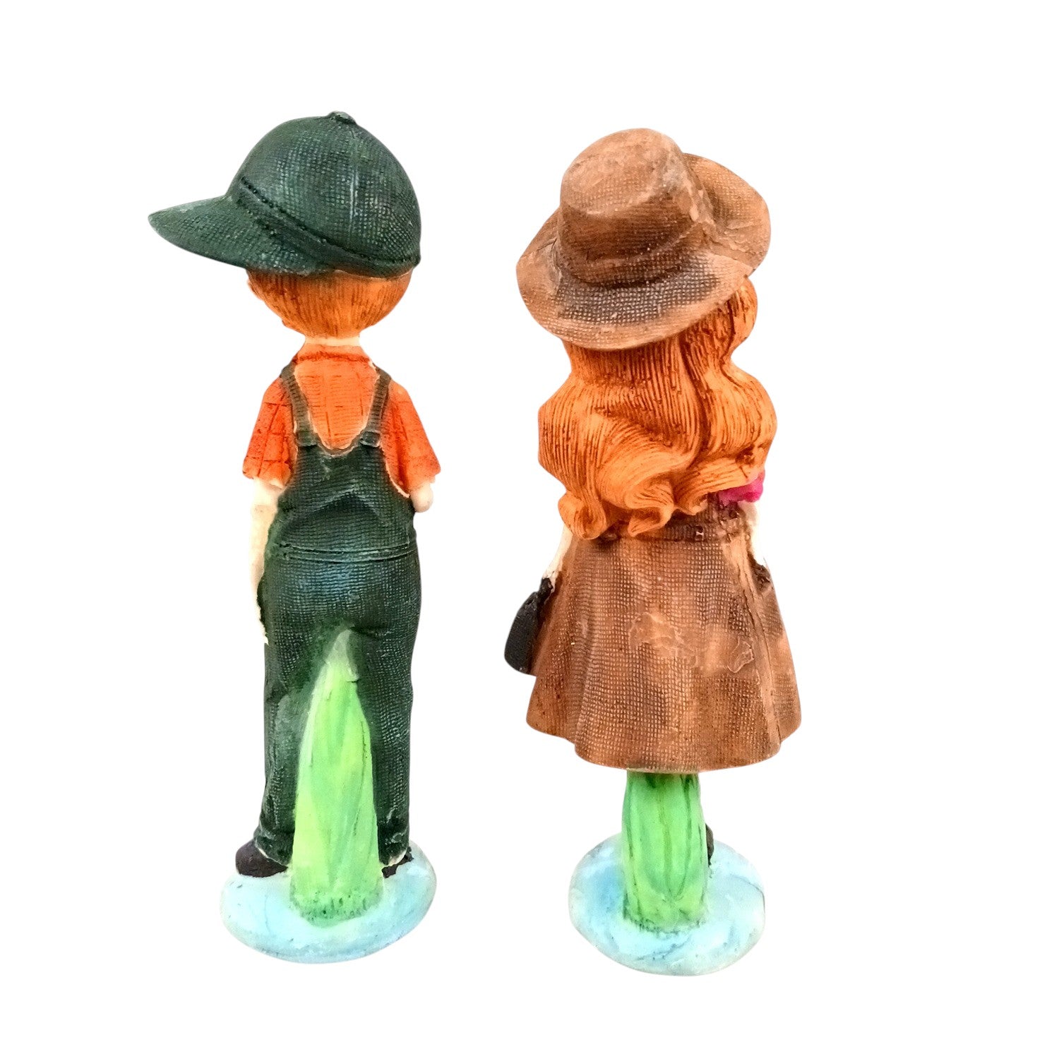 Romantic Couple Showpiece Set | Love Figurine Decorative Sculpture for Home Decor & Living Room | Romantic Figurine for Living Room, Bedroom & Gifting - 7 Inch (Set of 2) - Apkamart