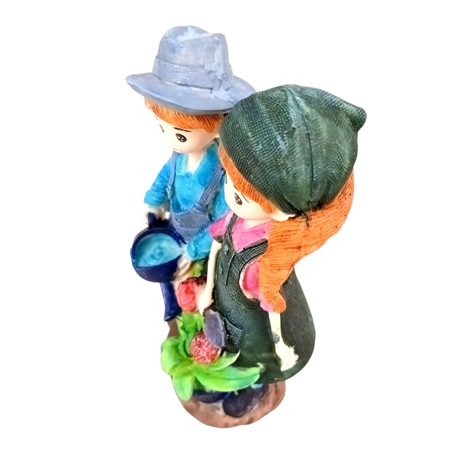 Romantic Couple Showpiece | Love Figurine Decorative Sculpture for Home Décor & Living Room | Valentine, Anniversary & Wedding Gift for Her & Him - 7 Inch - Apkamart