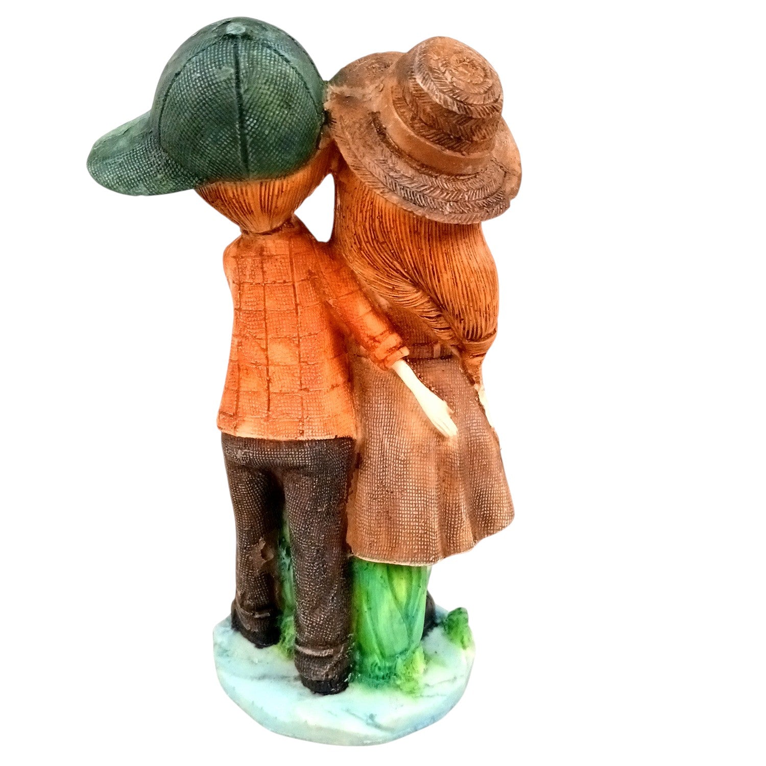 Romantic Couple Showpiece | Romantic Figurine for Living Room, Bedroom & Gifting | Valentine, Anniversary & Wedding Gift for Her & Him - 7 Inch - Apkamart