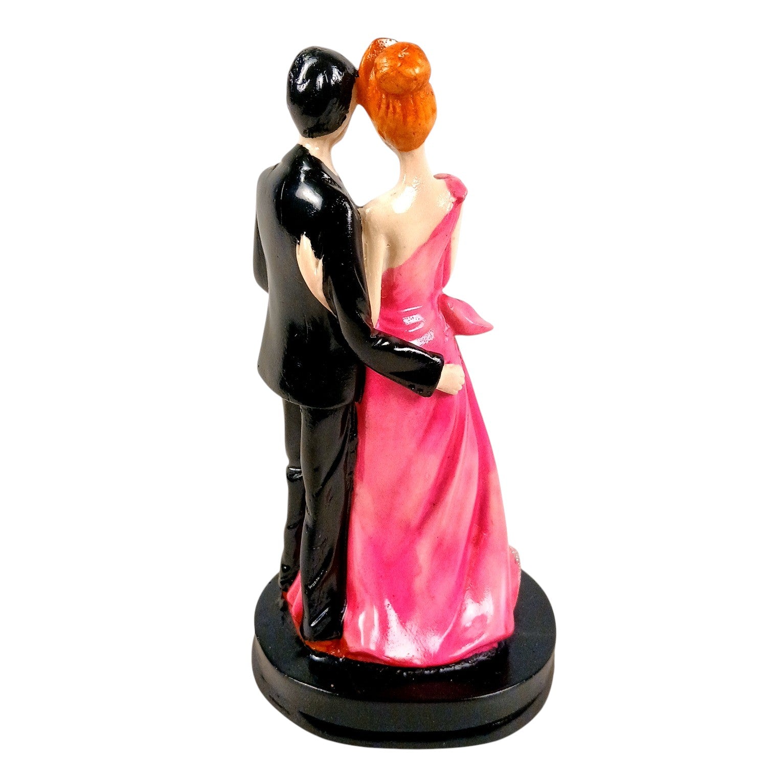 Romantic Couple Showpiece | Love Figurine Decorative Sculpture for Home Décor & Living Room | Valentine, Anniversary & Wedding Gift for Her & Him - 9 Inch - Apkamart