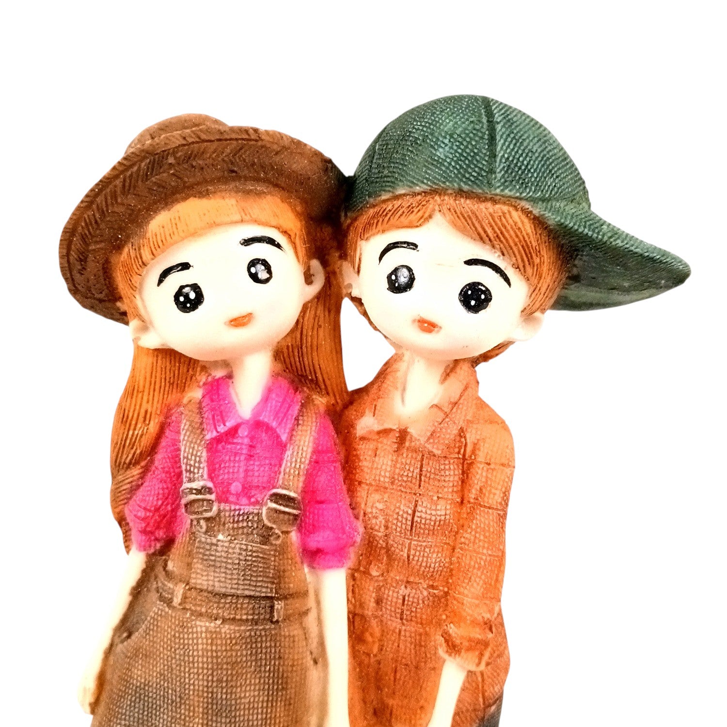 Romantic Couple Showpiece | Romantic Figurine for Living Room, Bedroom & Gifting | Valentine, Anniversary & Wedding Gift for Her & Him - 7 Inch - Apkamart