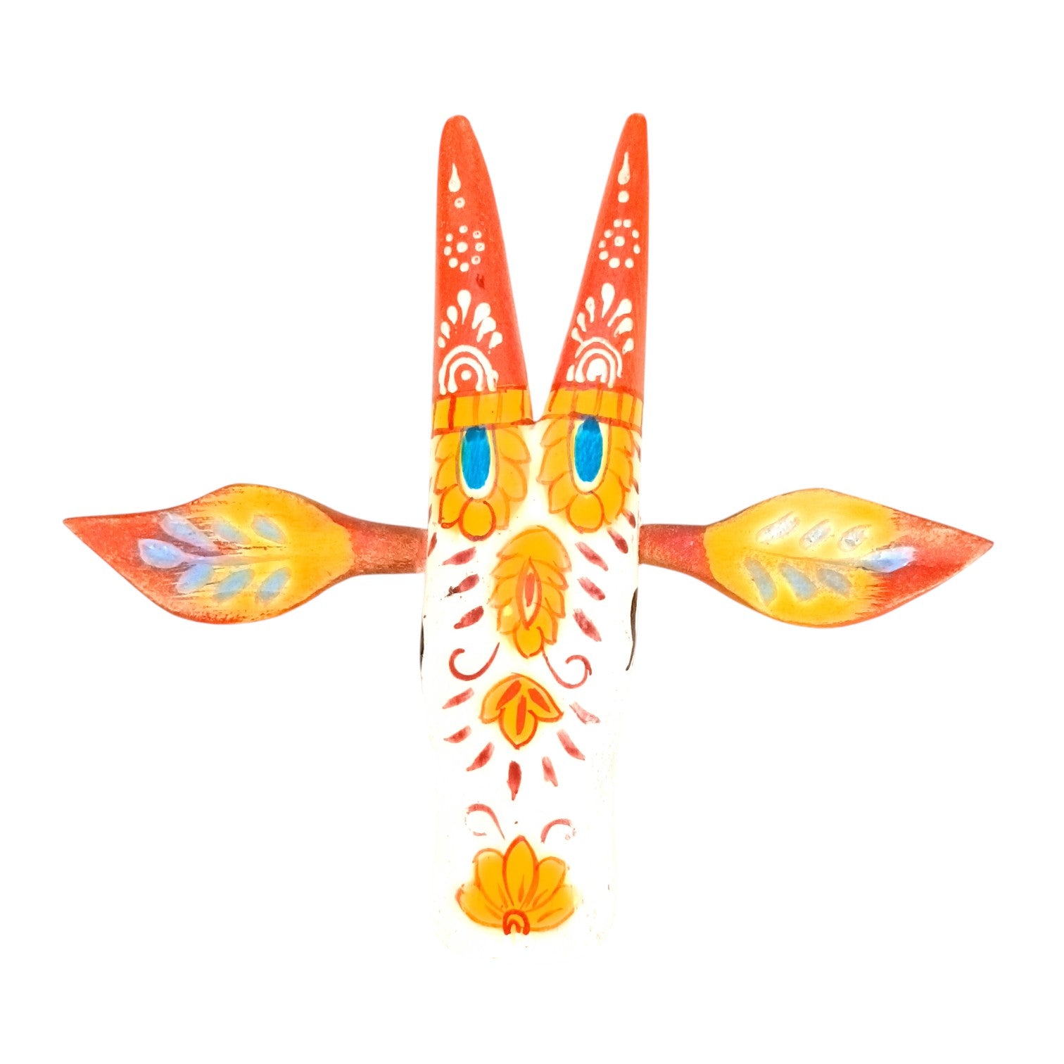 Cow Head Wall Hanging | Decorative Home Decor Showpiece for Living Room, Bedroom & Entrance | Traditional Shubh Wall Art for Positive Vibes - 6 Inch - Apkamart