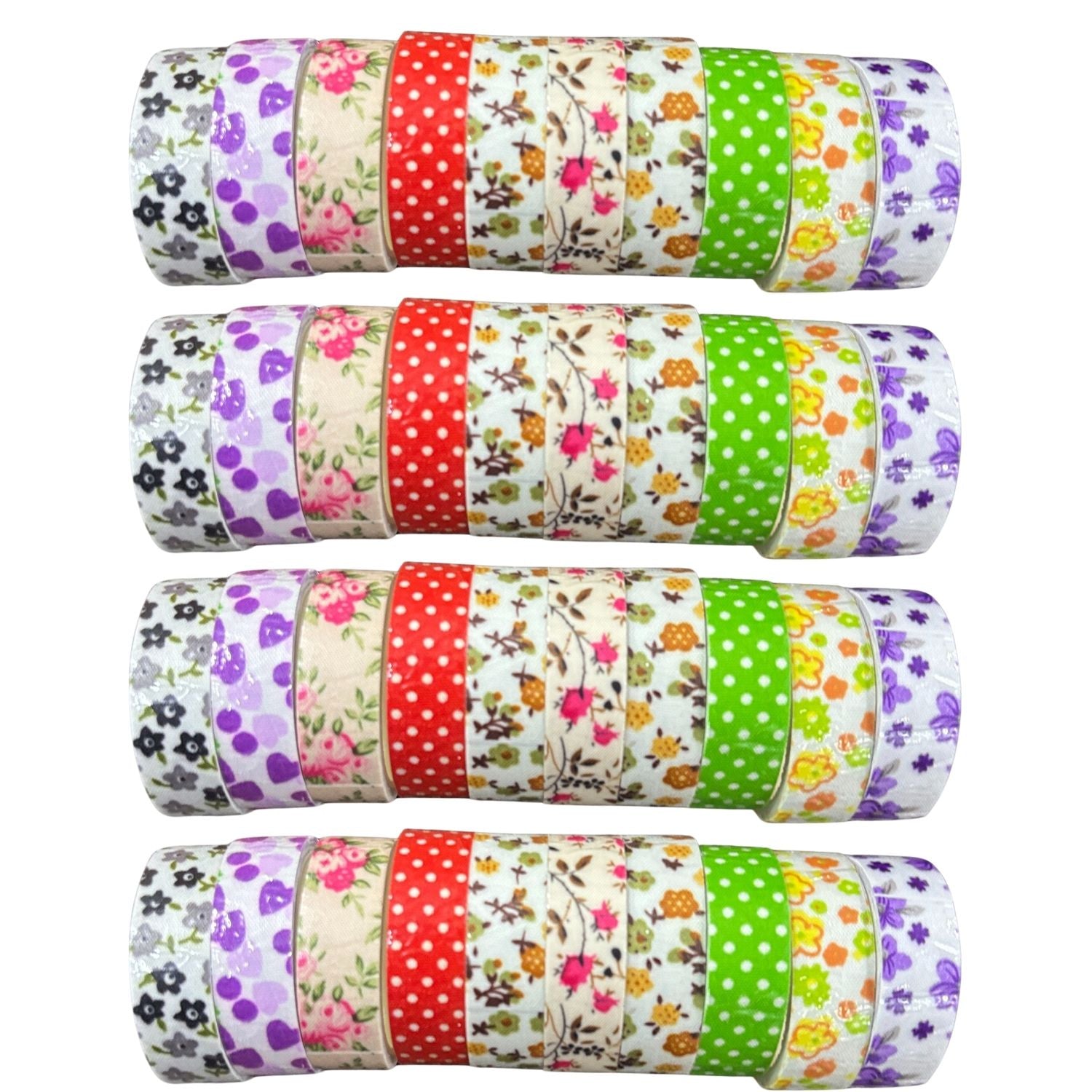 Craft Tape Set for Kids Creative Activities | Designer Tape for DIY Projects Journaling Scrapbooking & Classroom Art | Fun Crafting Tape for Return Gifts - Apkamart #Style_Pack Of 4