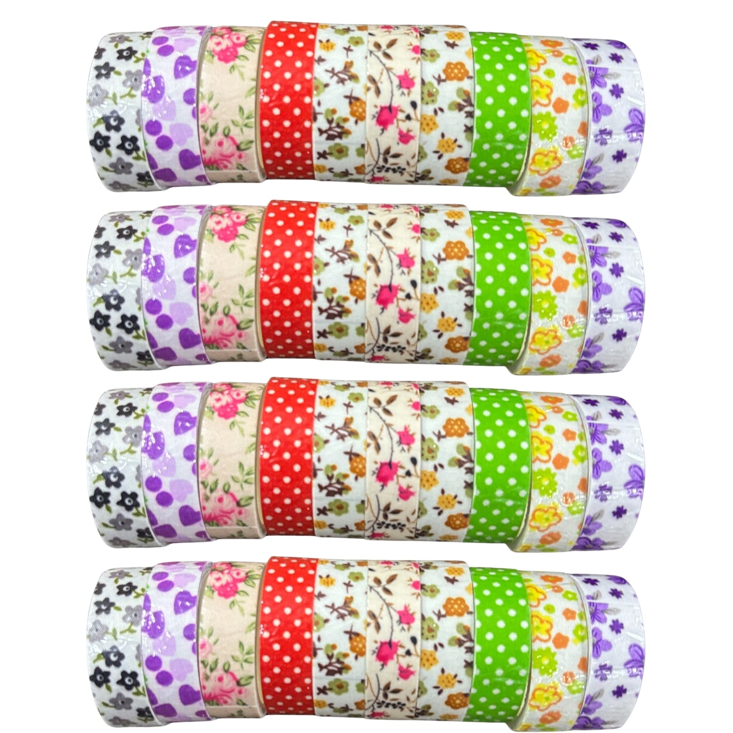 Craft Tape Set for Kids Creative Activities | Designer Tape for DIY Projects Journaling Scrapbooking & Classroom Art | Fun Crafting Tape for Return Gifts - Apkamart #Style_Pack Of 4