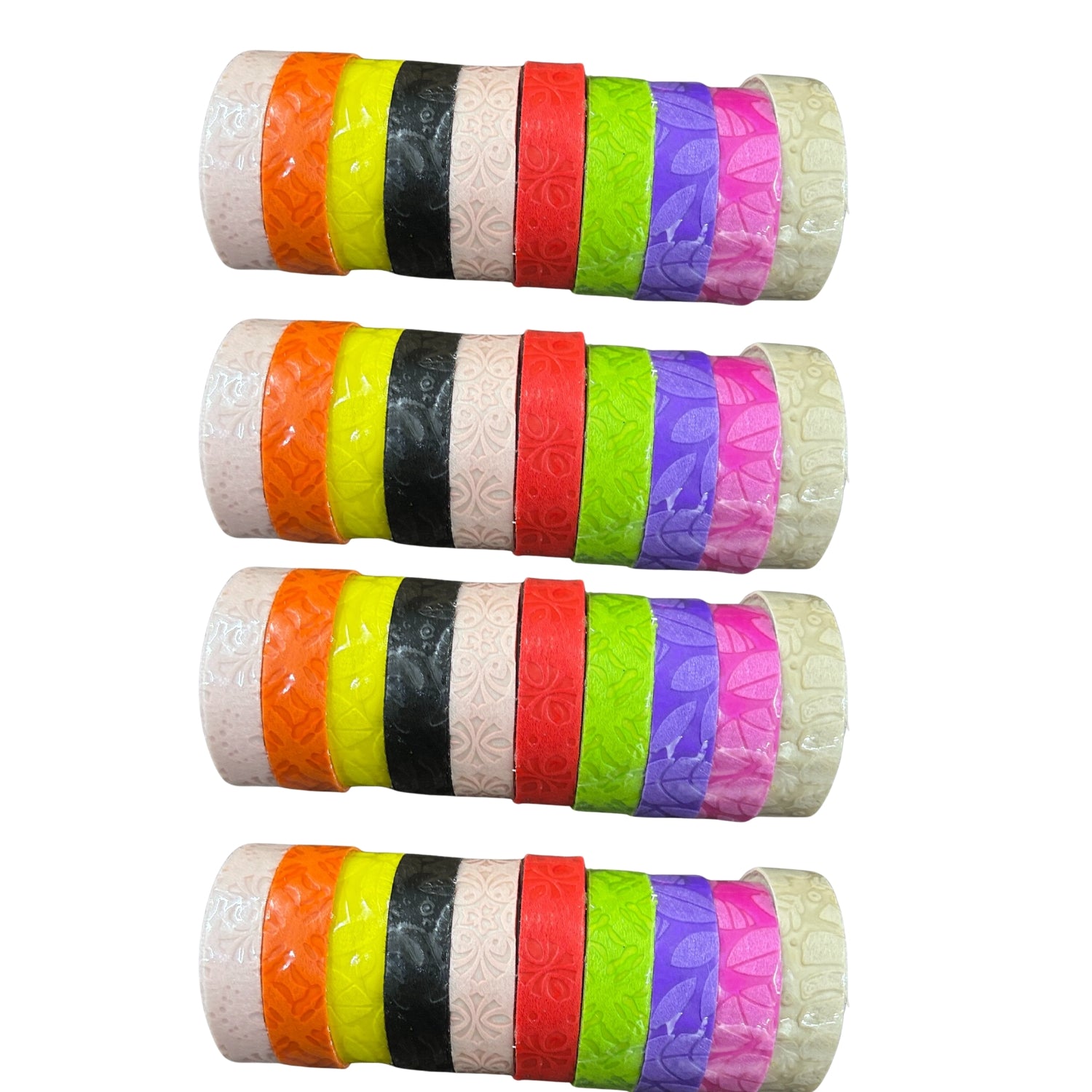 Craft Tape for Kids Art & DIY Activities | Designer Tape for School Projects Scrapbooking & Creative Decoration | Ideal Tape for Art Sets & Return Gifts - Apkamart #Style_Pack Of 3