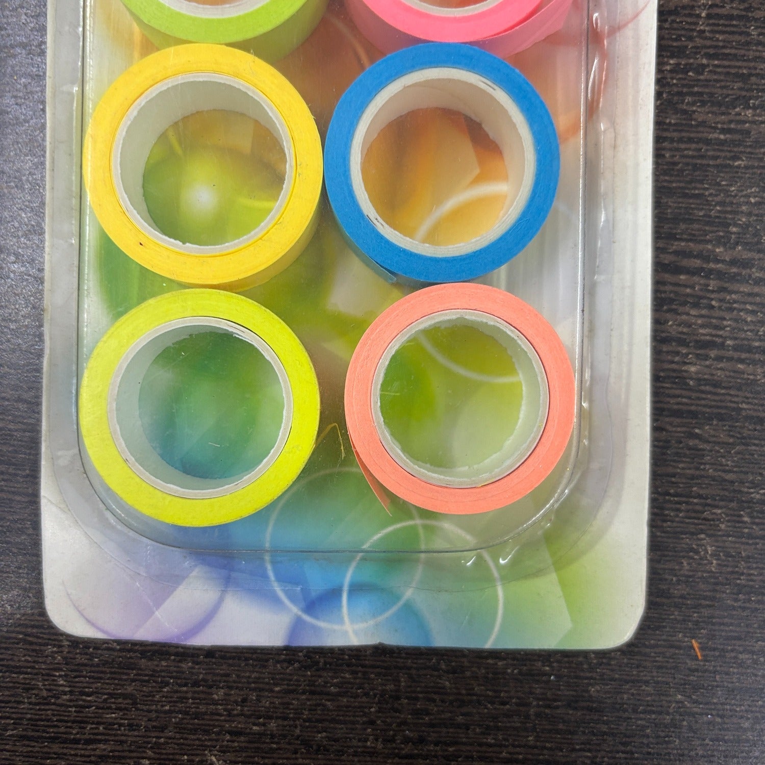 Colorful Craft Tape for Kids DIY Artwork | Designer Decorative Tape for Scrapbooking Journaling School Creations | Creative Tape Rolls for Return Gift Kits