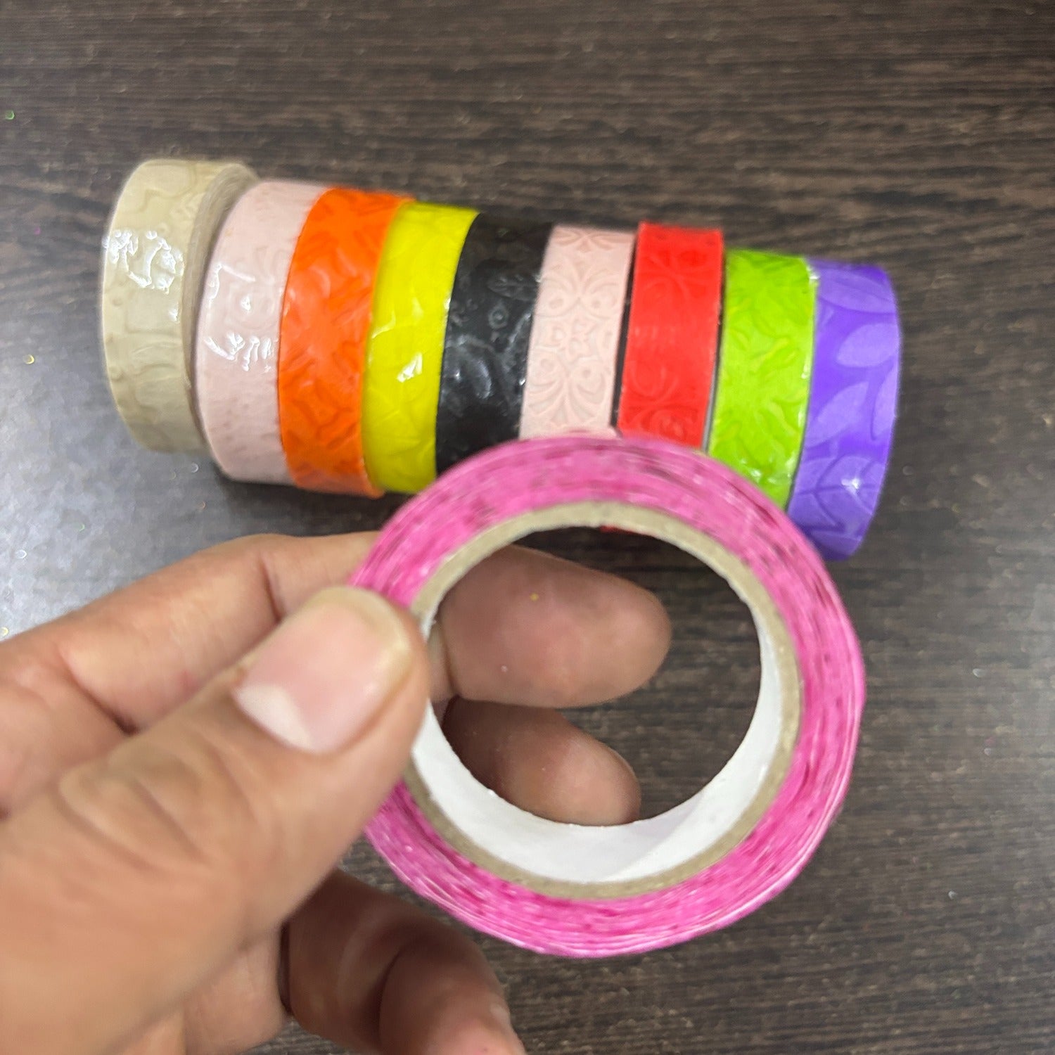 Craft Tape for Kids Art & DIY Activities | Designer Tape for School Projects Scrapbooking & Creative Decoration | Ideal Tape for Art Sets & Return Gifts