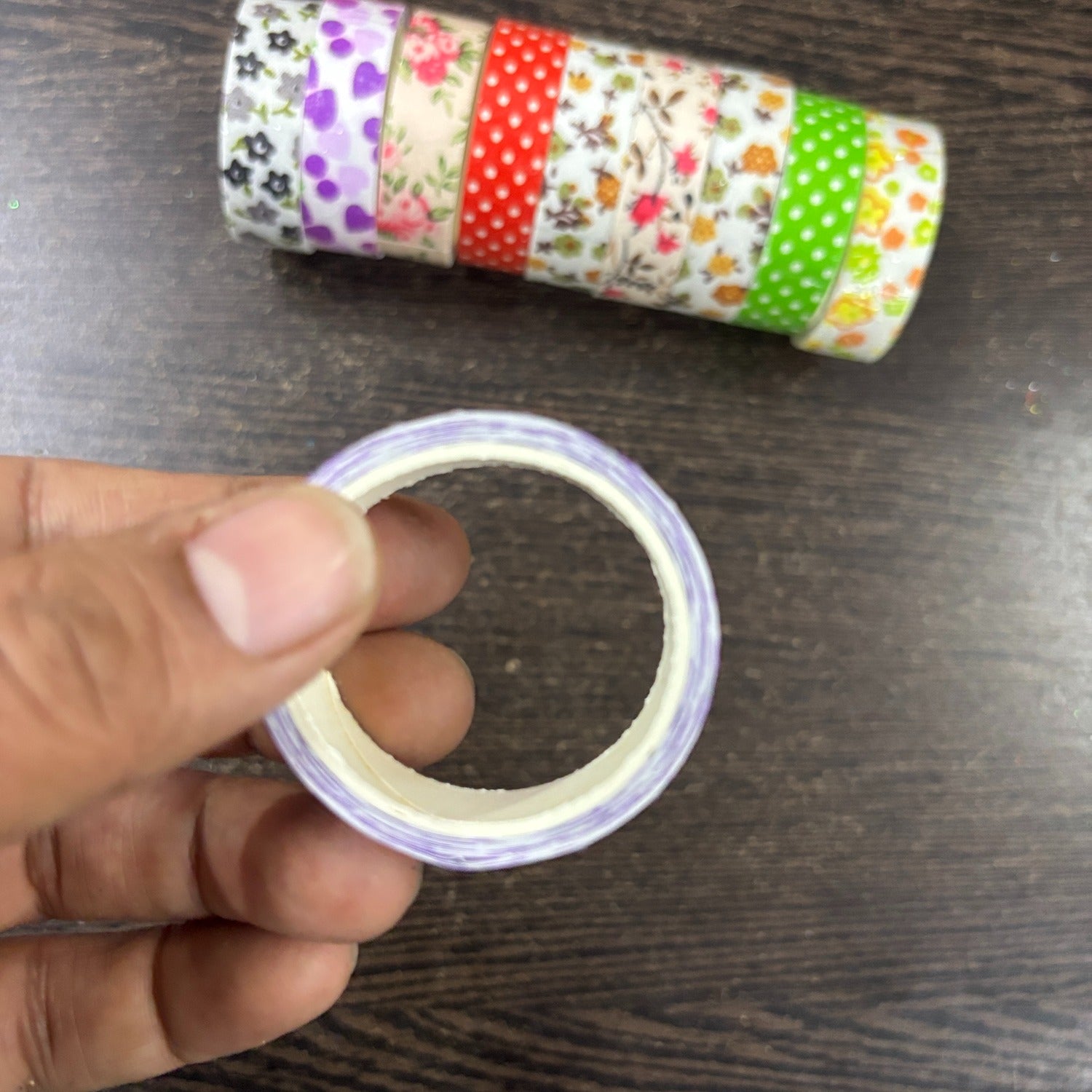 Craft Tape Set for Kids Creative Activities | Designer Tape for DIY Projects Journaling Scrapbooking & Classroom Art | Fun Crafting Tape for Return Gifts