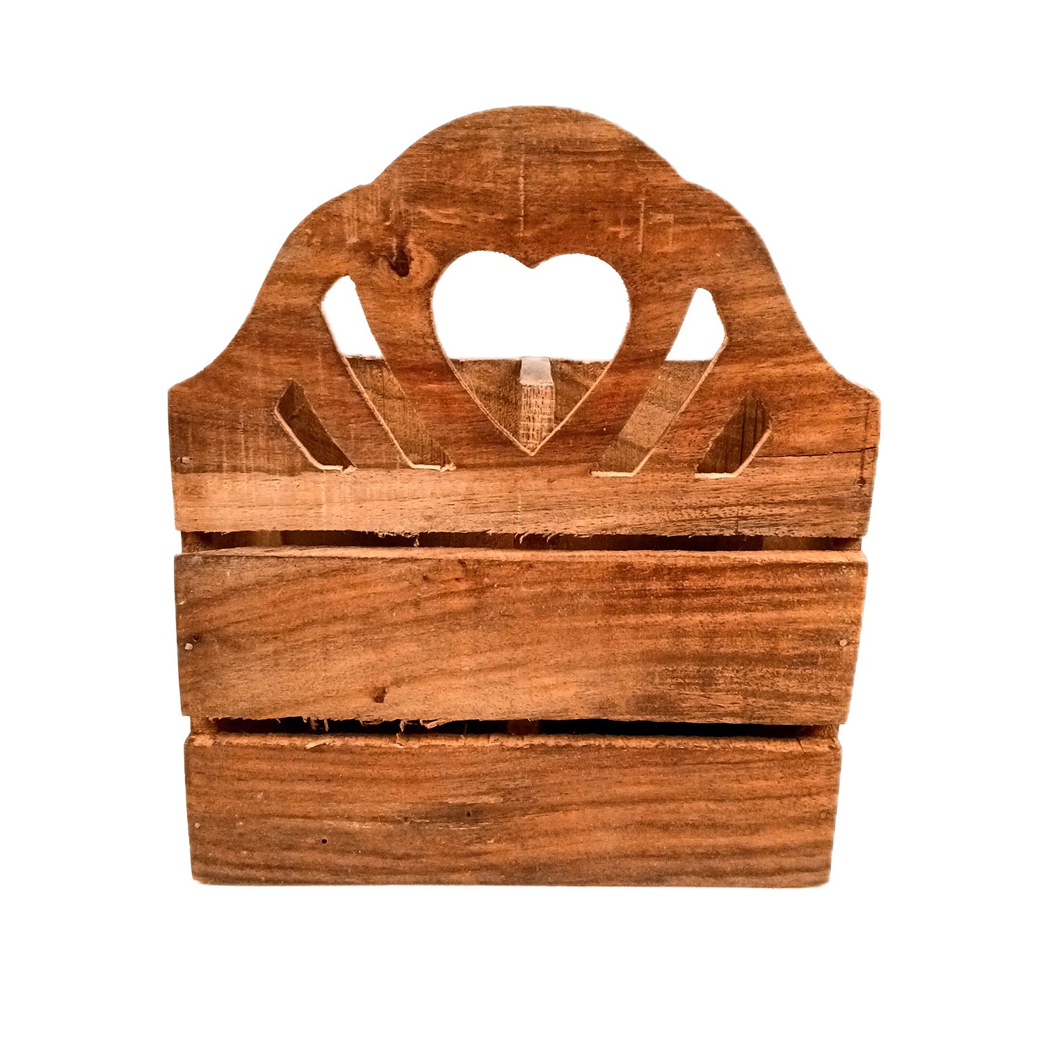 Wooden Cutlery Holder | Spoon Holder With 2 Section| Fork Organizer | Pen Stand - Multipurpose Holders - for Home, Dining Table, Utensil Holder for Kitchen Counter - 8 Inch - Apkamart