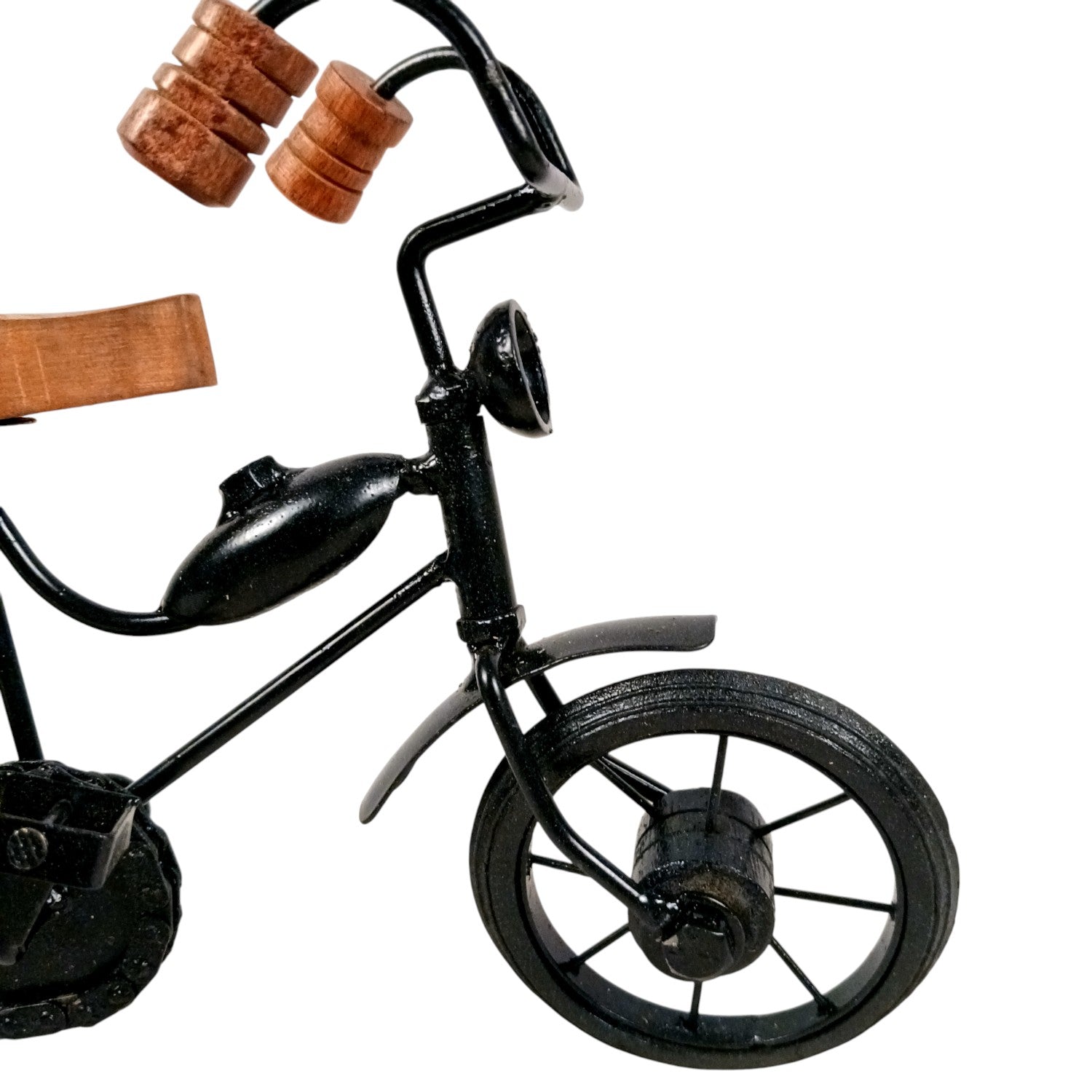 Cycle Showpiece | Antique Miniature Bike | Metal Bicycle Showpiece - for Home Décor, Table Top, Office Desk, Living Room, Shelf & Gifts - 11 Inch (Pack Of 2) - Apkamart