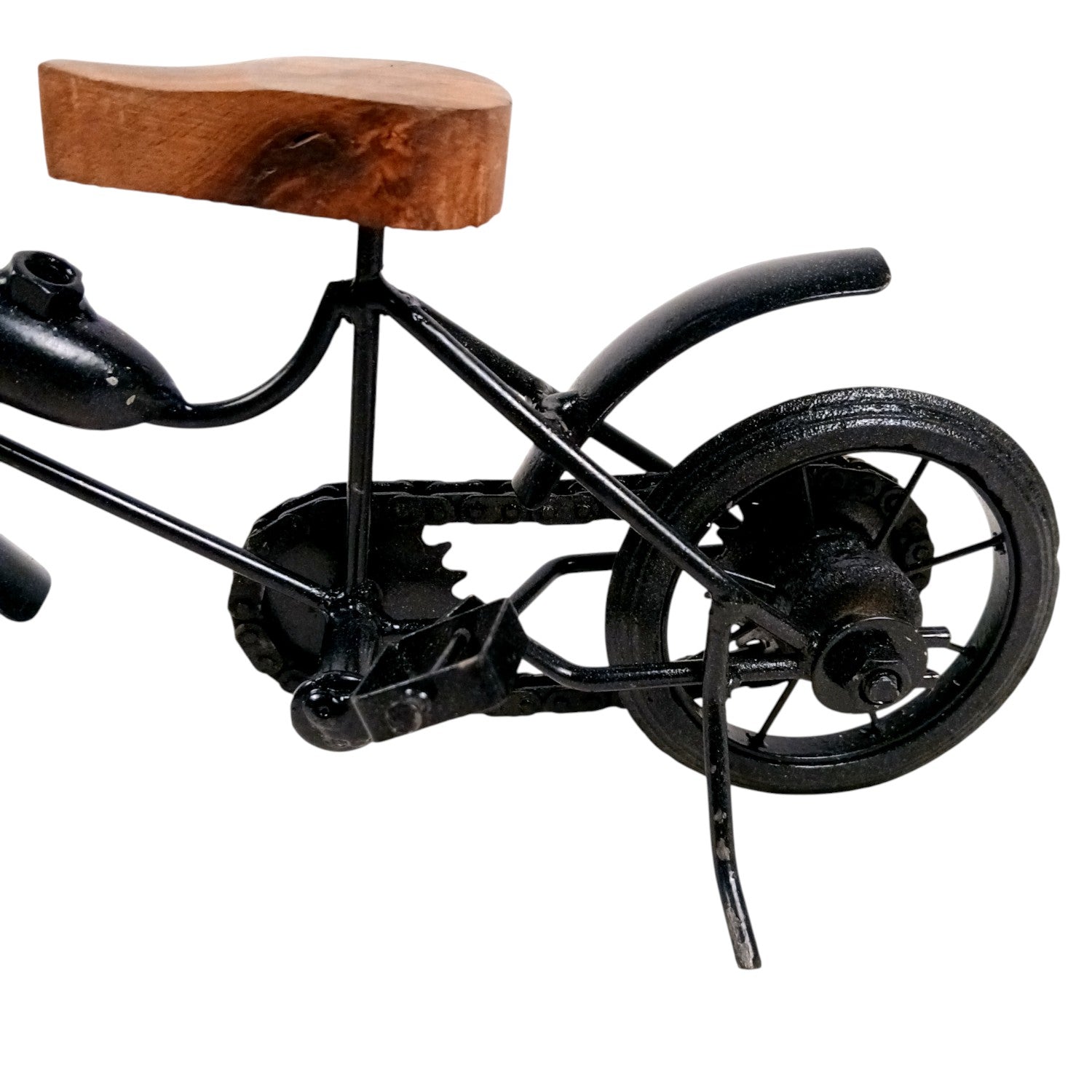 Cycle Showpiece | Antique Miniature Bike | Metal Bicycle Showpiece - for Home Décor, Table Top, Office Desk, Living Room, Shelf & Gifts - 11 Inch - Apkamart