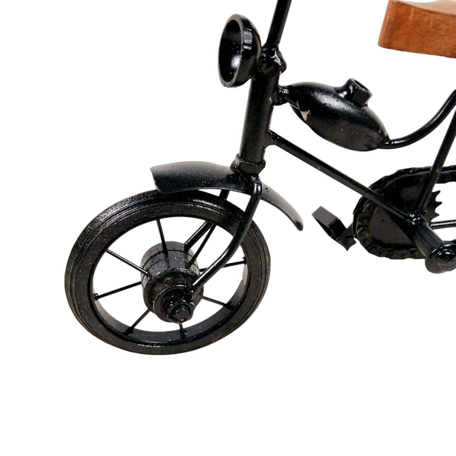 Cycle Showpiece | Antique Miniature Bike | Metal Bicycle Showpiece - for Home Décor, Table Top, Office Desk, Living Room, Shelf & Gifts - 11 Inch (Pack Of 2) - Apkamart