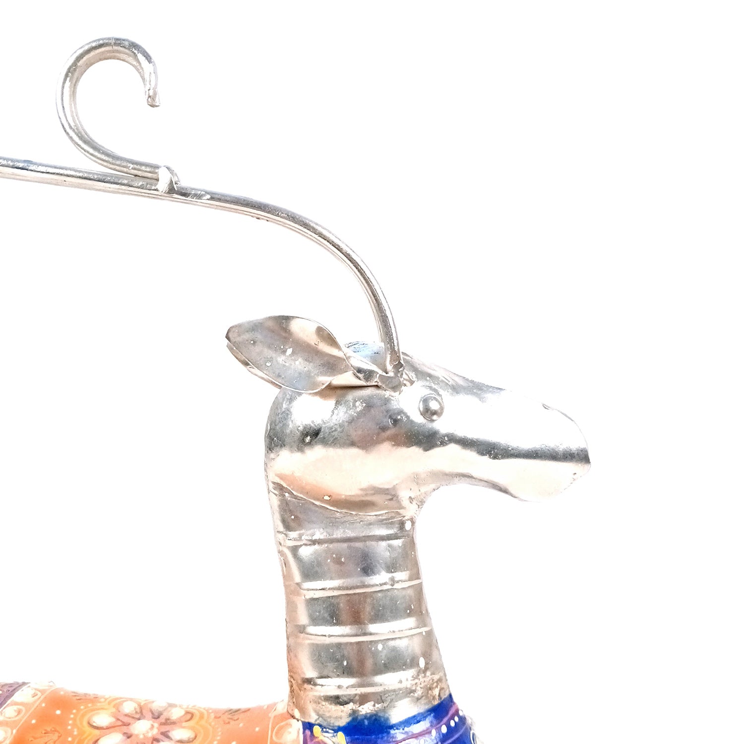 Deer Showpiece Set | Reindeer Statue | Animal Figurines - for Home Decor, Garden, Balcony, Living Room & Gifts - 14 Inch (Pack of 3) - Apkamart #Colour_Blue