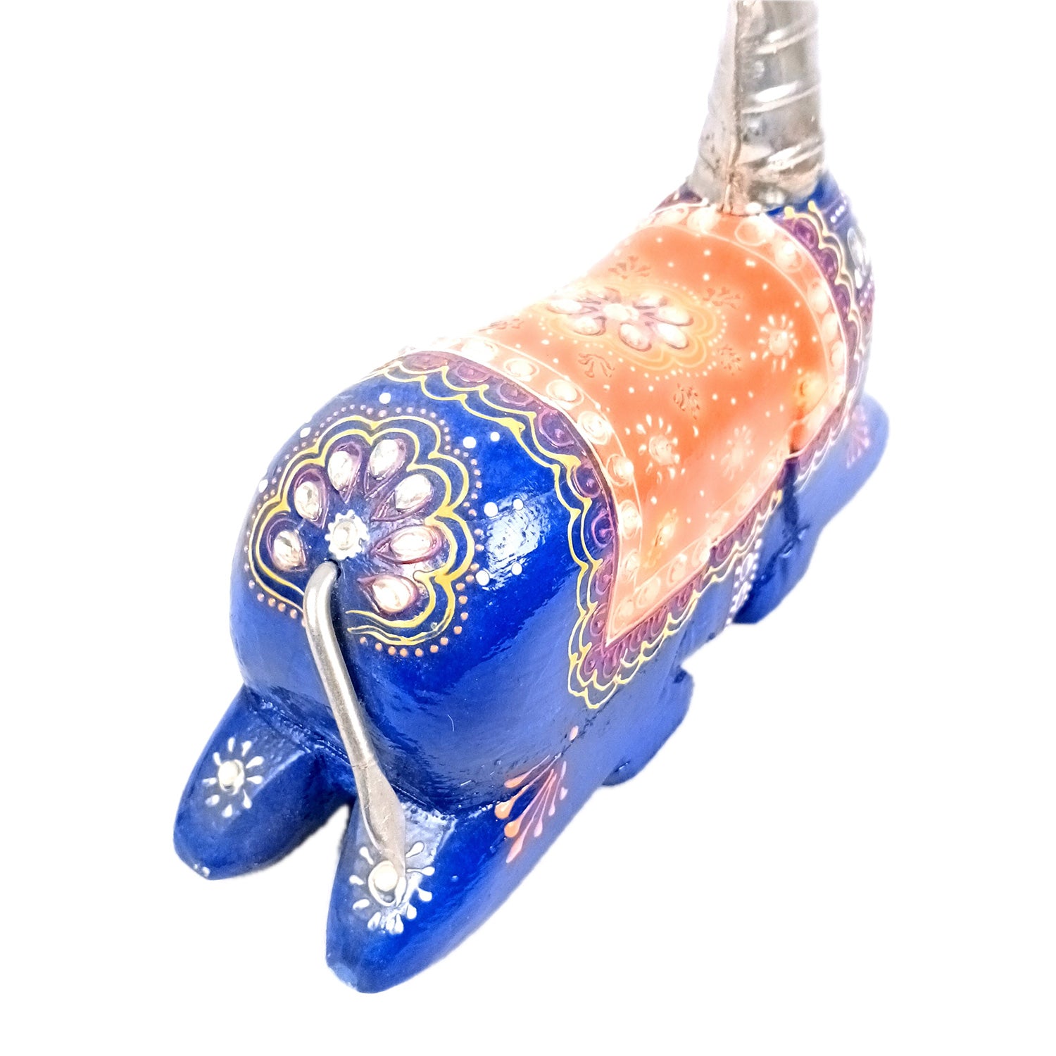 Deer Showpiece Set | Reindeer Statue | Animal Figurines - for Home Decor, Garden, Balcony, Living Room & Gifts - 14 Inch (Pack of 3) - Apkamart #Colour_Blue