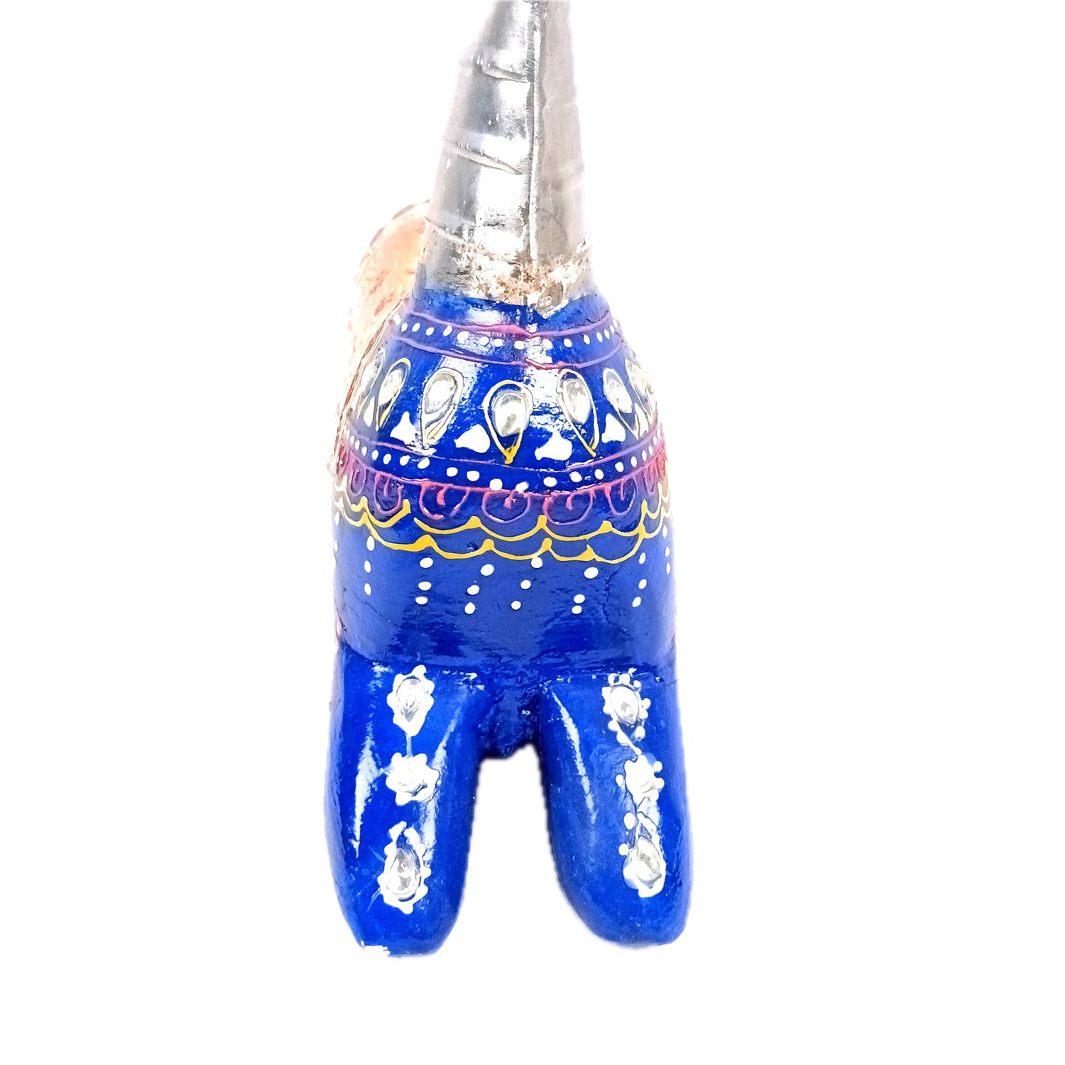 Deer Showpiece Set | Reindeer Statue | Animal Figurines - for Home Decor, Garden, Balcony, Living Room & Gifts - 14 Inch (Pack of 3) - Apkamart #Colour_Blue