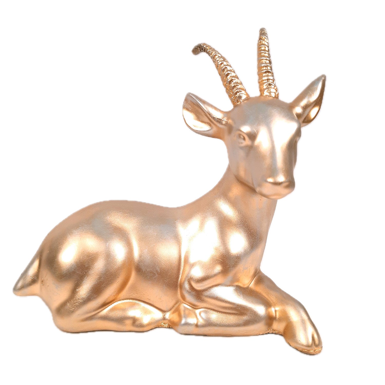 Deer Couple Showpiece | Reindeer Statue | Animal Figurines - for Home Decor, Garden, Balcony, Living Room & Gifts - Apkamart #Style_Style 3