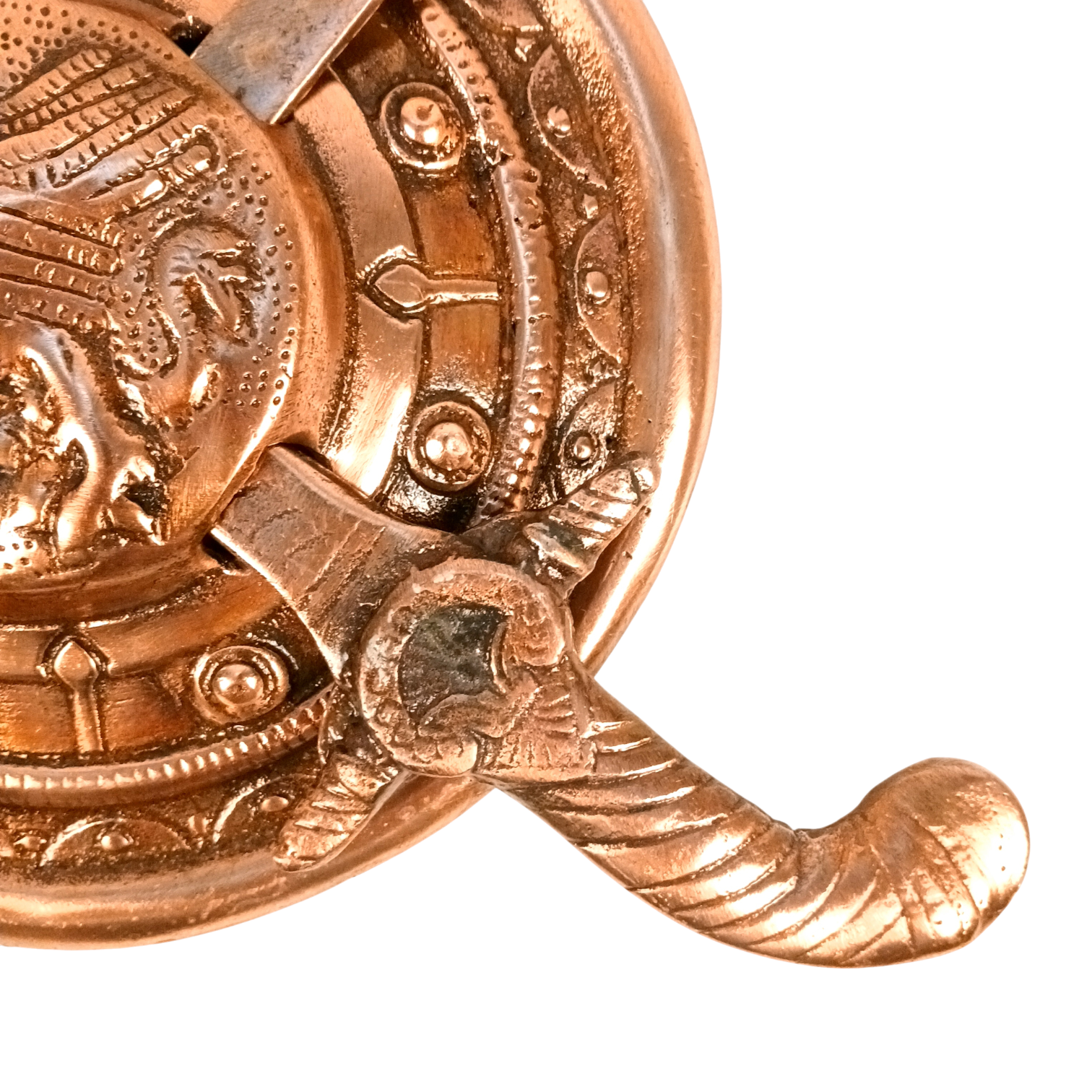 Dhal Talwar Wall Hanging | Decorative Shield & Sword Showpiece for Wall Decor, Living Room & Office | Traditional Indian Wall Art - 10 Inch - Apkamart