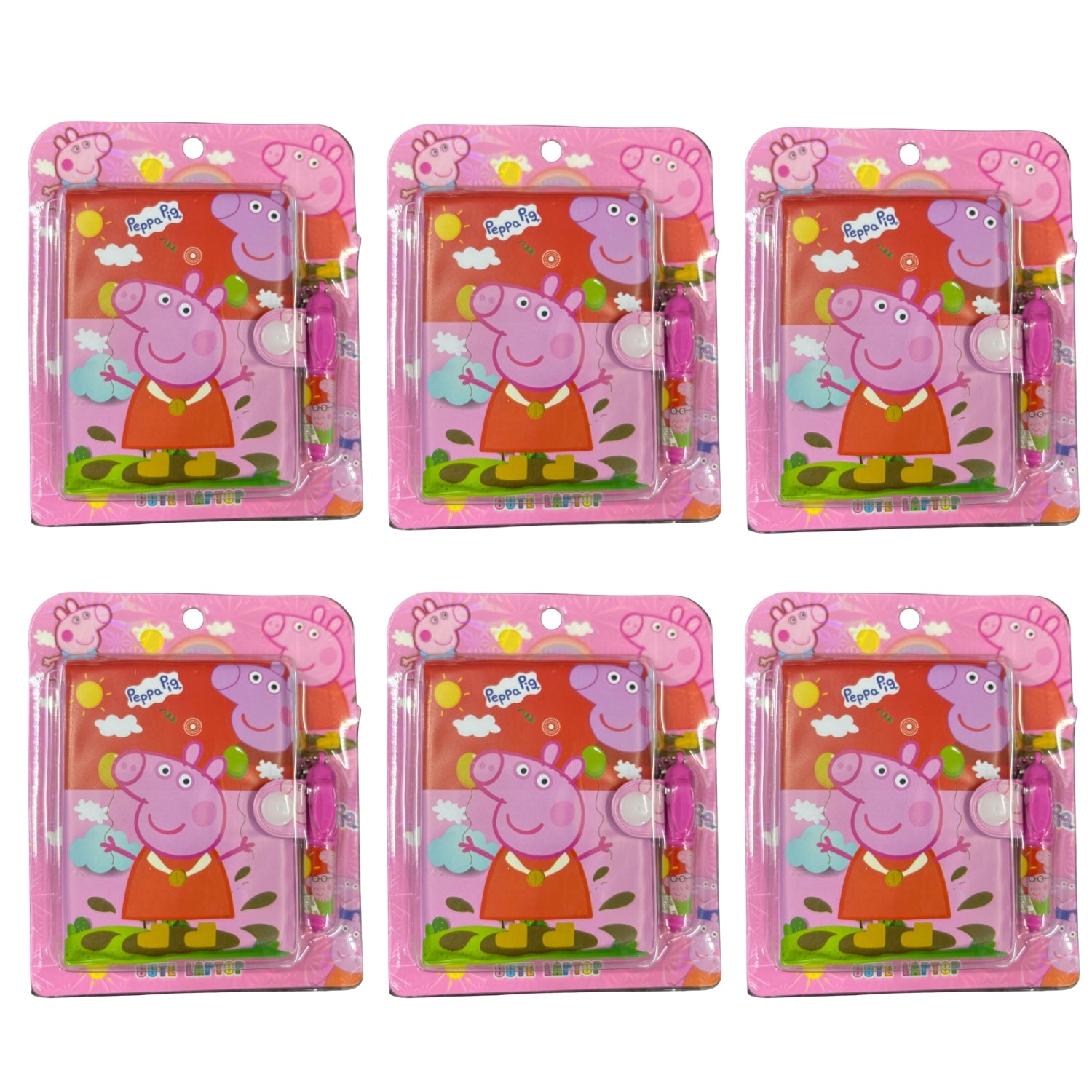 Pencil Diary Set for Kids | Cartoon Stationery Kit for School, Gift & Return Gift - Apkamart #Style_Pack Of 6