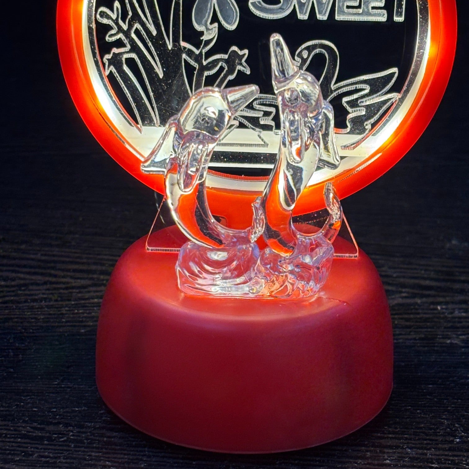 LED Couple Showpiece | Romantic Light Love Statue for Bedroom, Living Room & Table Décor | Gift for Valentine, Wedding & Anniversary - 6 Inch - Apkamart #Style_Design 2