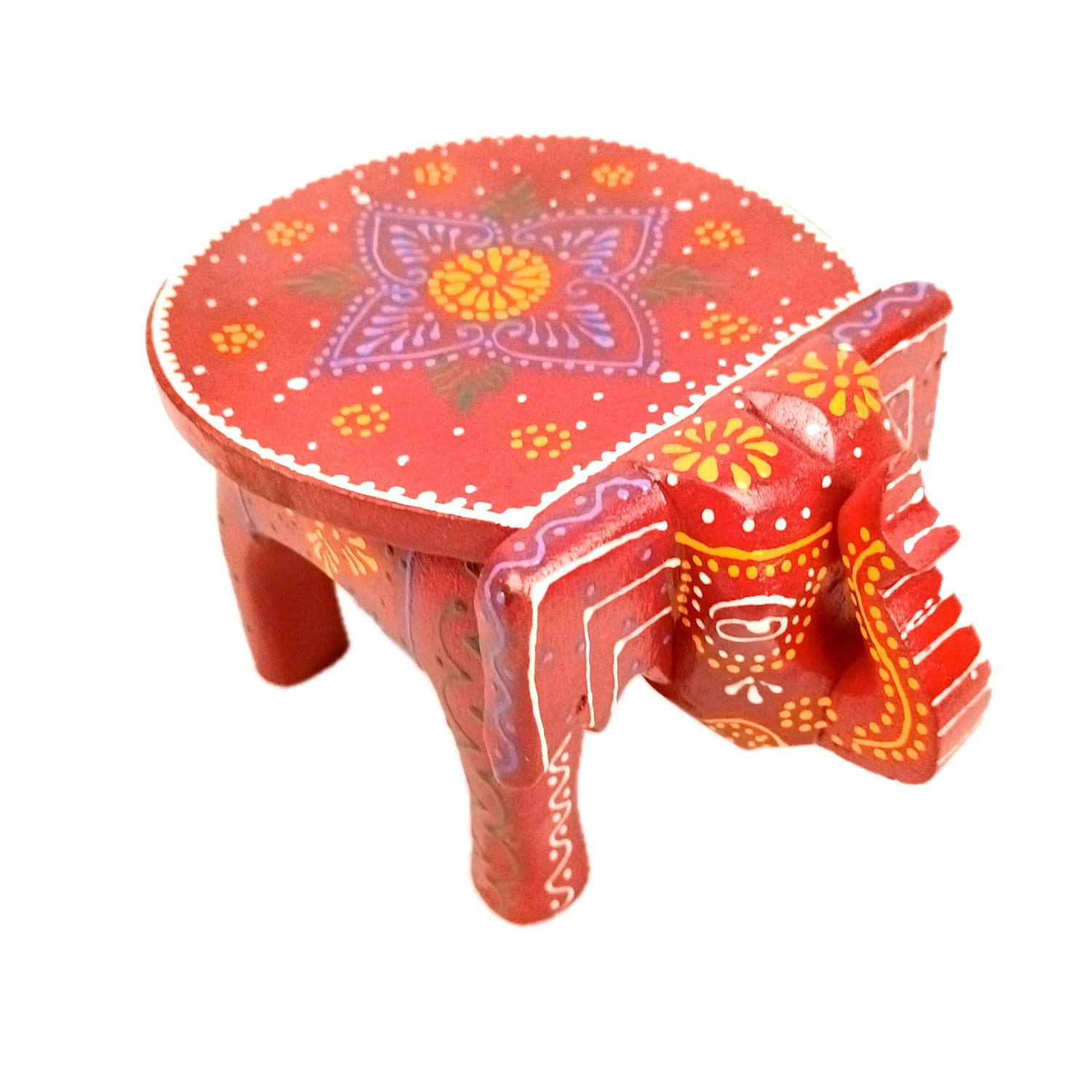 Elephant Showpiece | Elephant Table Showpiece - for Placing Small Pots & Tea Lights - for Home, Living Room Decor & Gifts - 7 Inch - Apkamart #Style_Design 2