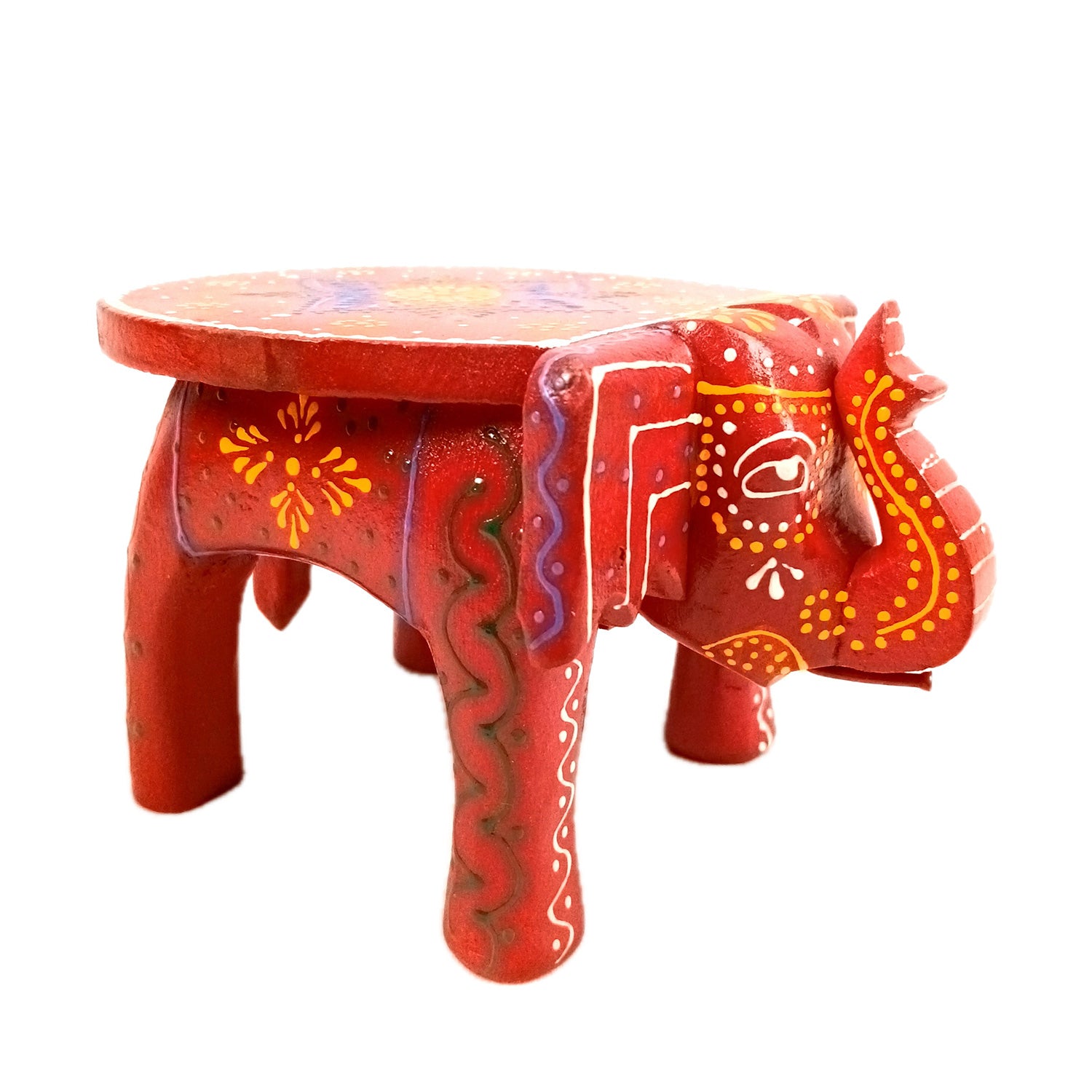 Elephant Showpiece | Elephant Table Showpiece - for Placing Small Pots & Tea Lights - for Home, Living Room Decor & Gifts - 7 Inch - Apkamart #Style_Design 2