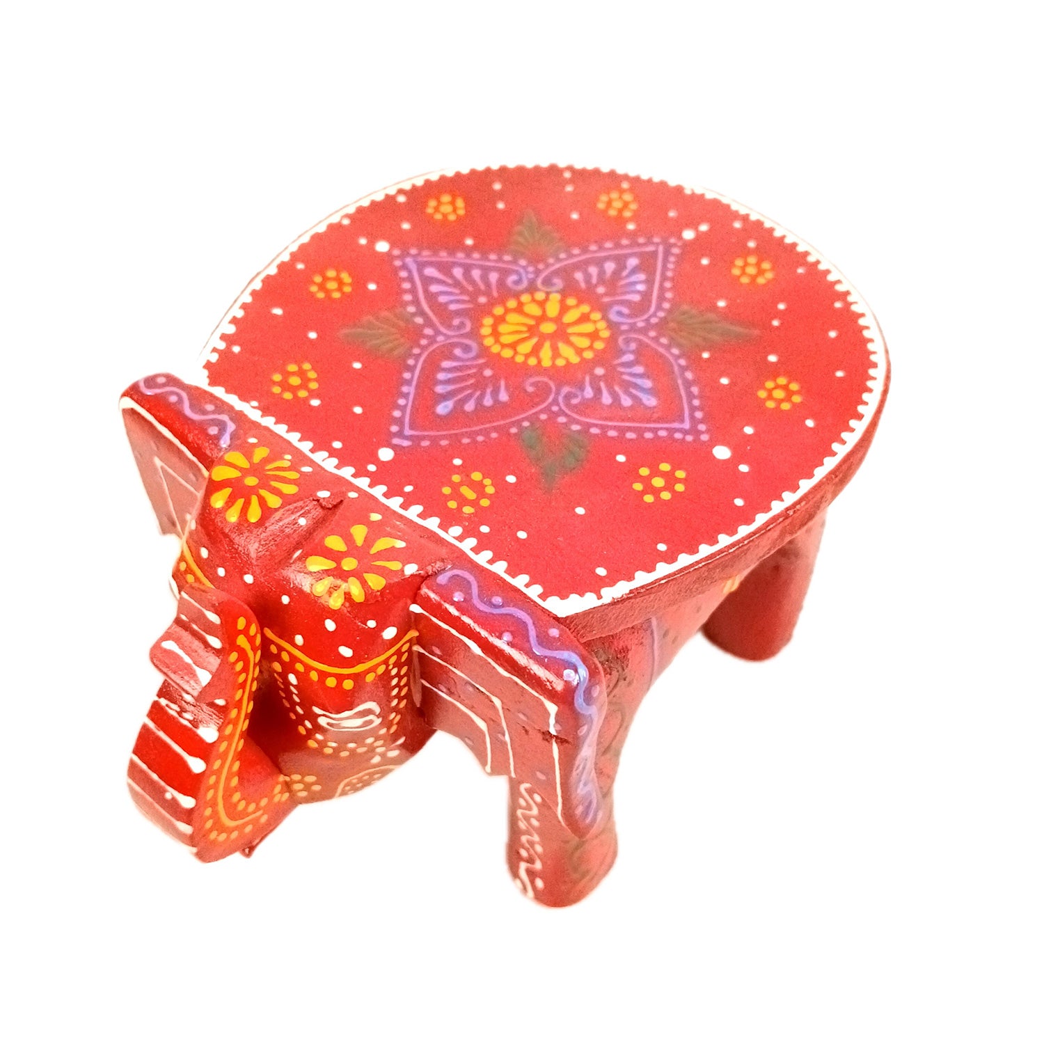 Elephant Showpiece | Elephant Table Showpiece - for Placing Small Pots & Tea Lights - for Home, Living Room Decor & Gifts - 7 Inch - Apkamart #Style_Design 2