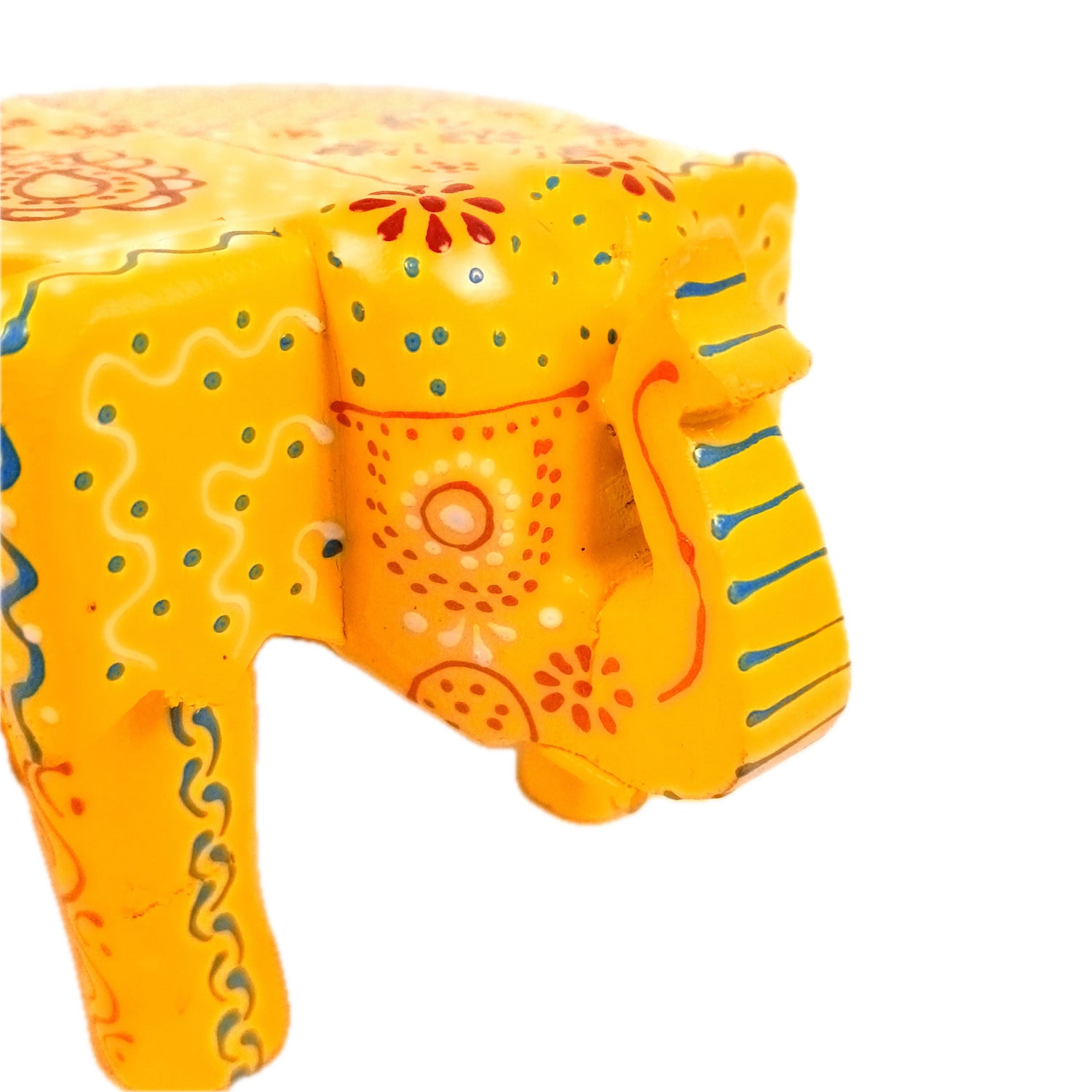 Elephant Showpiece | Elephant Table Showpiece - for Placing Small Pots & Tea Lights - for Home, Living Room Decor & Gifts - 7 Inch - Apkamart #Style_Design 3