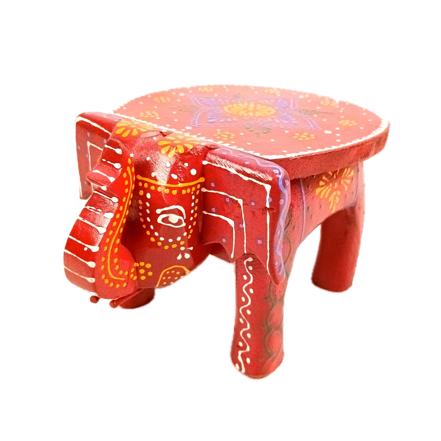 Elephant Showpiece | Elephant Table Showpiece - for Placing Small Pots & Tea Lights - for Home, Living Room Decor & Gifts - 7 Inch - Apkamart #Style_Design 2