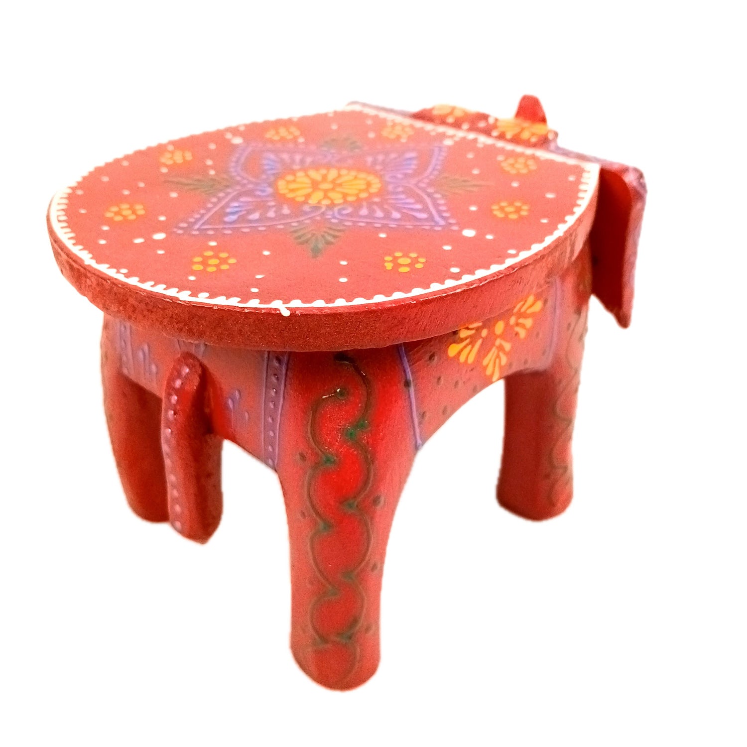 Elephant Showpiece | Elephant Table Showpiece - for Placing Small Pots & Tea Lights - for Home, Living Room Decor & Gifts - 7 Inch - Apkamart #Style_Design 2