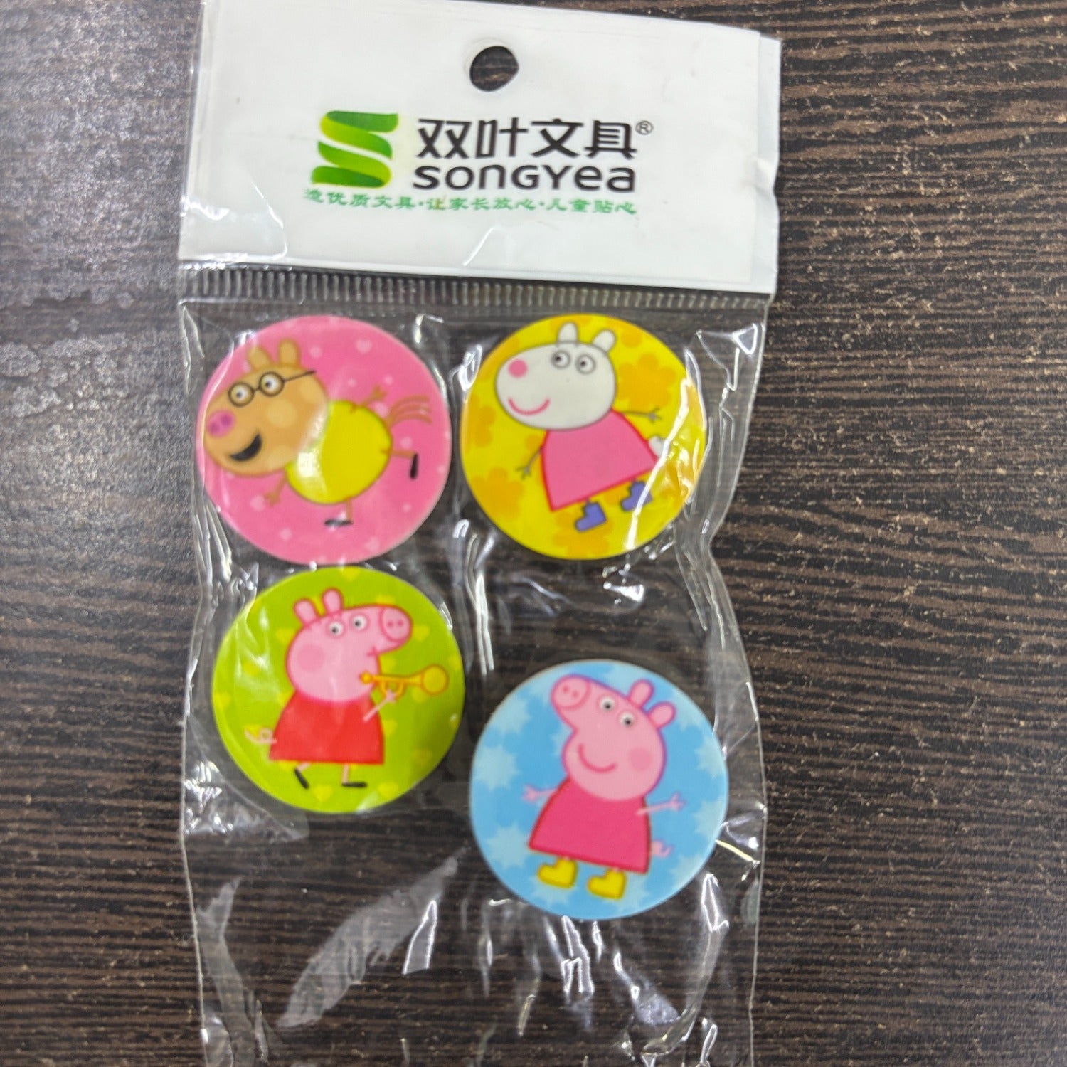 Pig Design Eraser Set for Kids | Soft Earser for School Use | Non-Dust Earser for Pencil Writing & Drawing | Earser Set for Students & Art Work