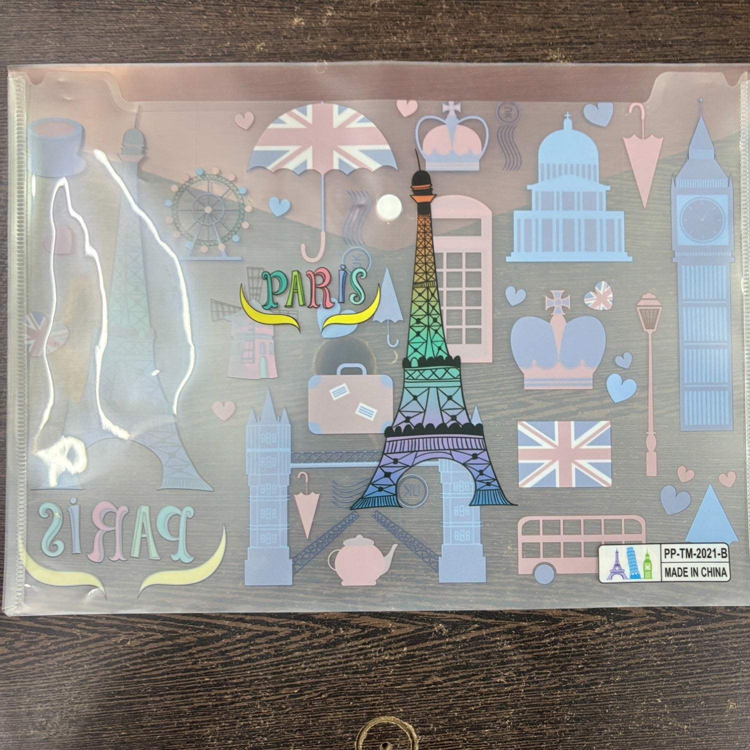 Button Folder A4 Size - For Filing Kids Document - For Kids, School Projects & Birthday Return Gifts