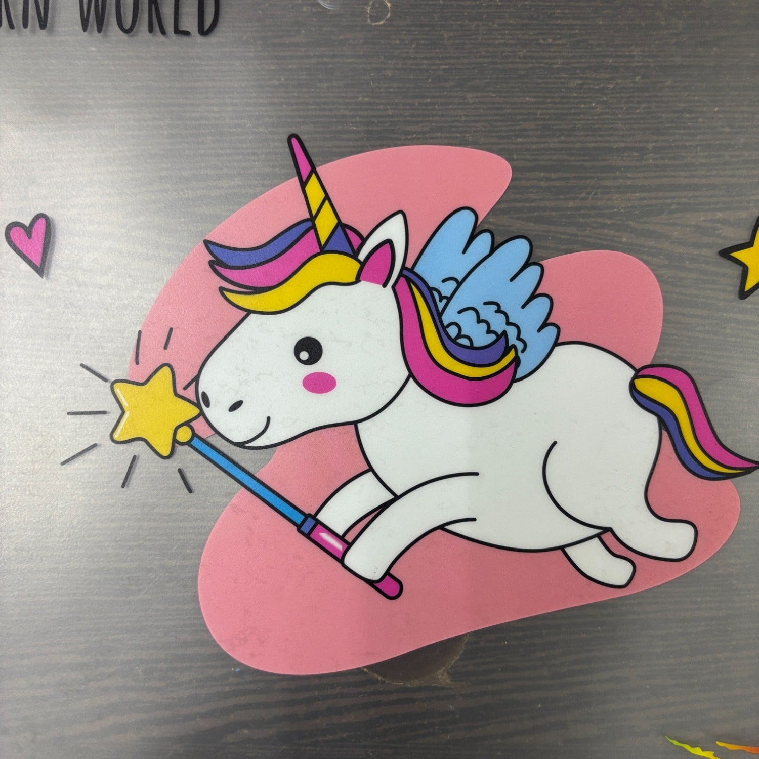 Unicorn Design File Storage Folder | Durable File Folder Organizer for Documents | Files for Students & Office Use | Document File Folder with Zip Closure