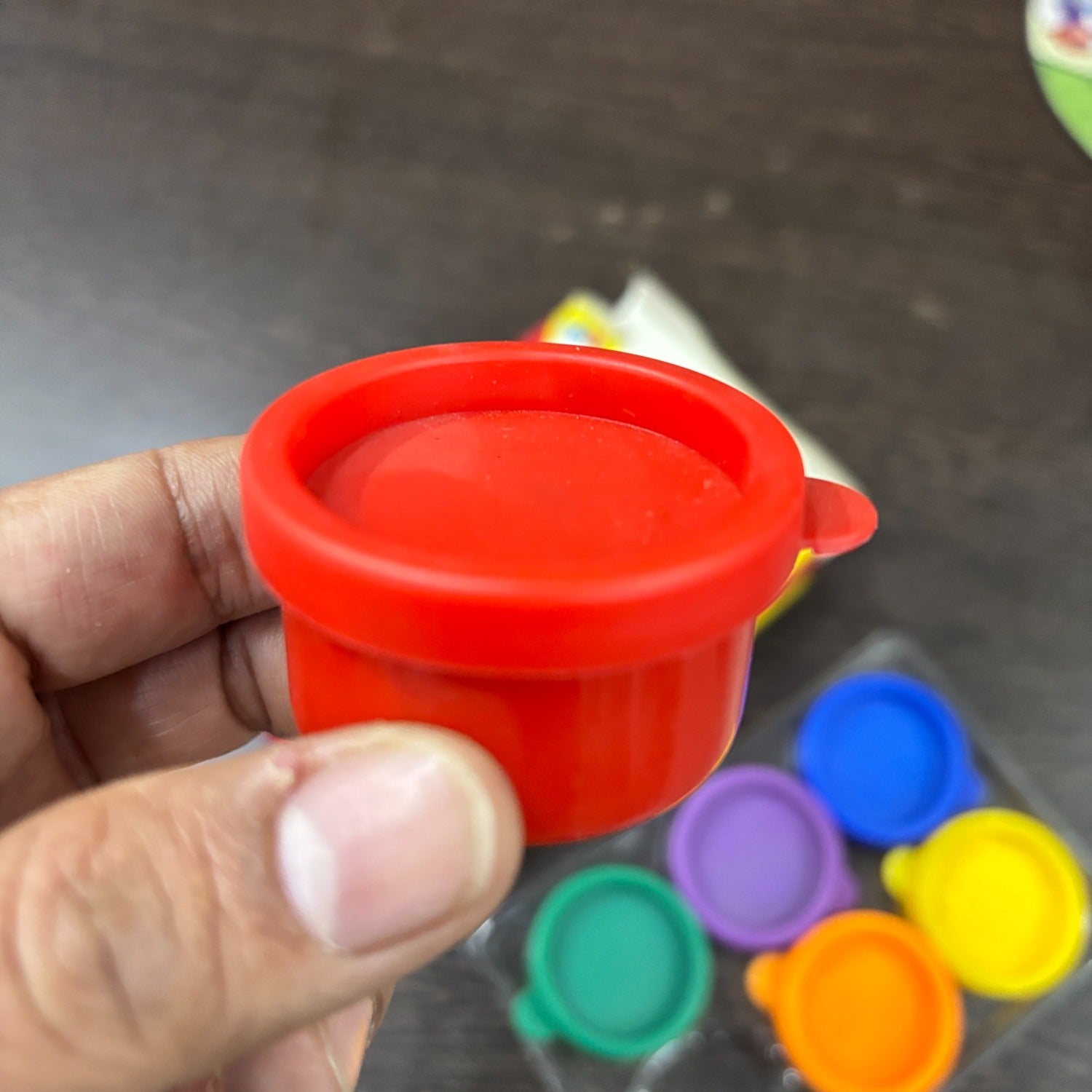 Finger Paints for Kids | Washable Non Toxic Finger Paint Set for Toddlers Children Art & Craft | Easy-Clean Finger Paints for Washable Fun - (6 Colors) (pack Of 1) - Apkamart