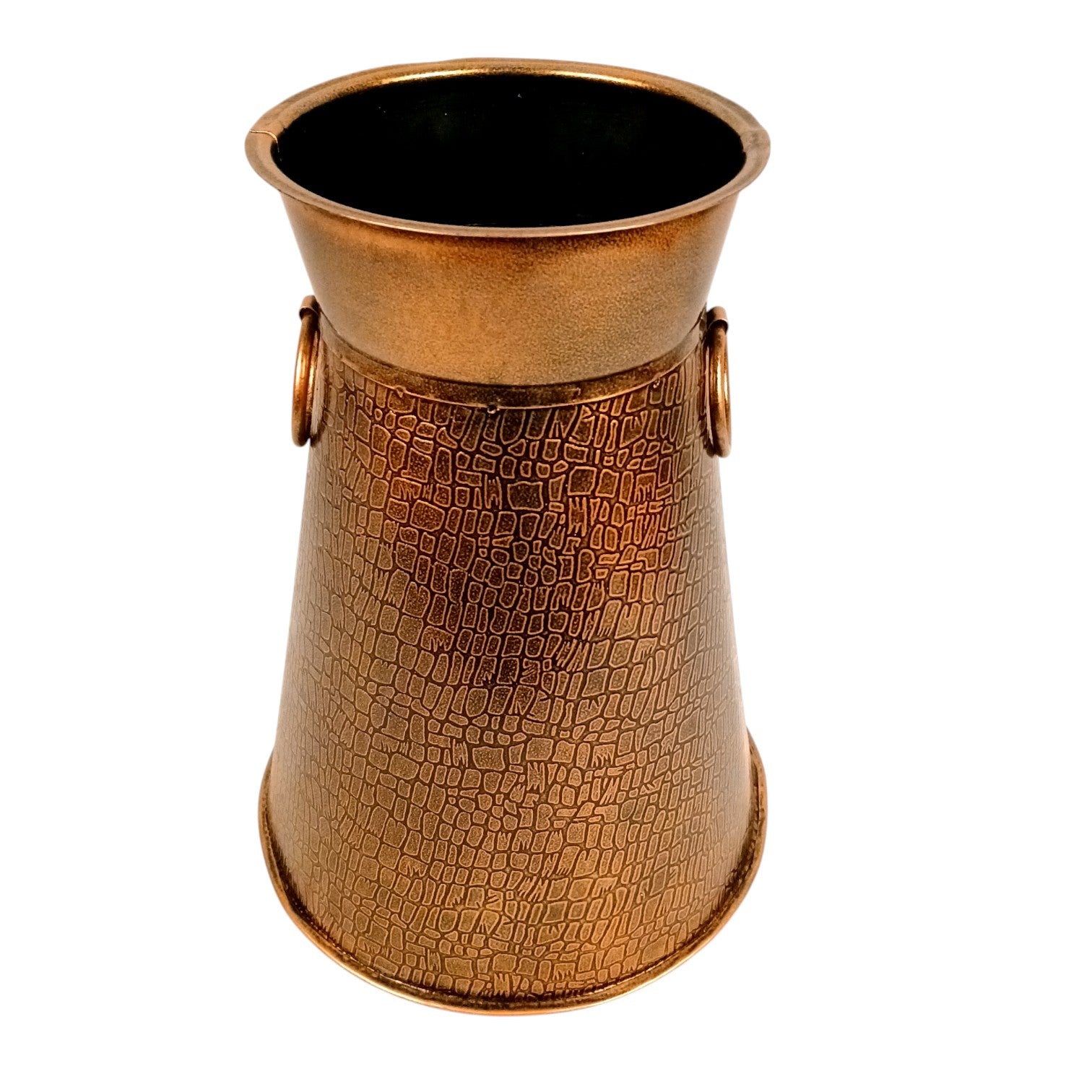 Handcrafted Decorative Pots for Living Room, Table, Office & Home Decor | Stylish Metal Flower Vases for Gifting - 14 Inch (Set Of 2) - Apkamart