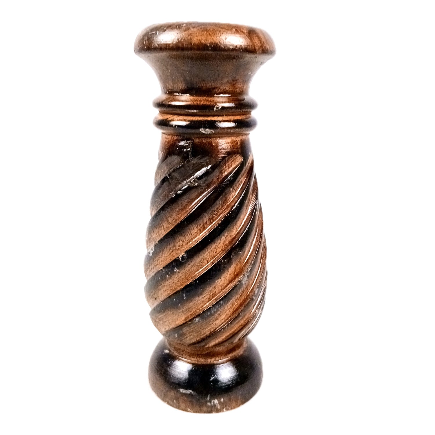 Flower Pot | Wooden Vase - for Home Decoration, Living Room, Table, Shelf, Office & Interior Decor | House Warming & Festival Gift - 8 Inch - Apkamart