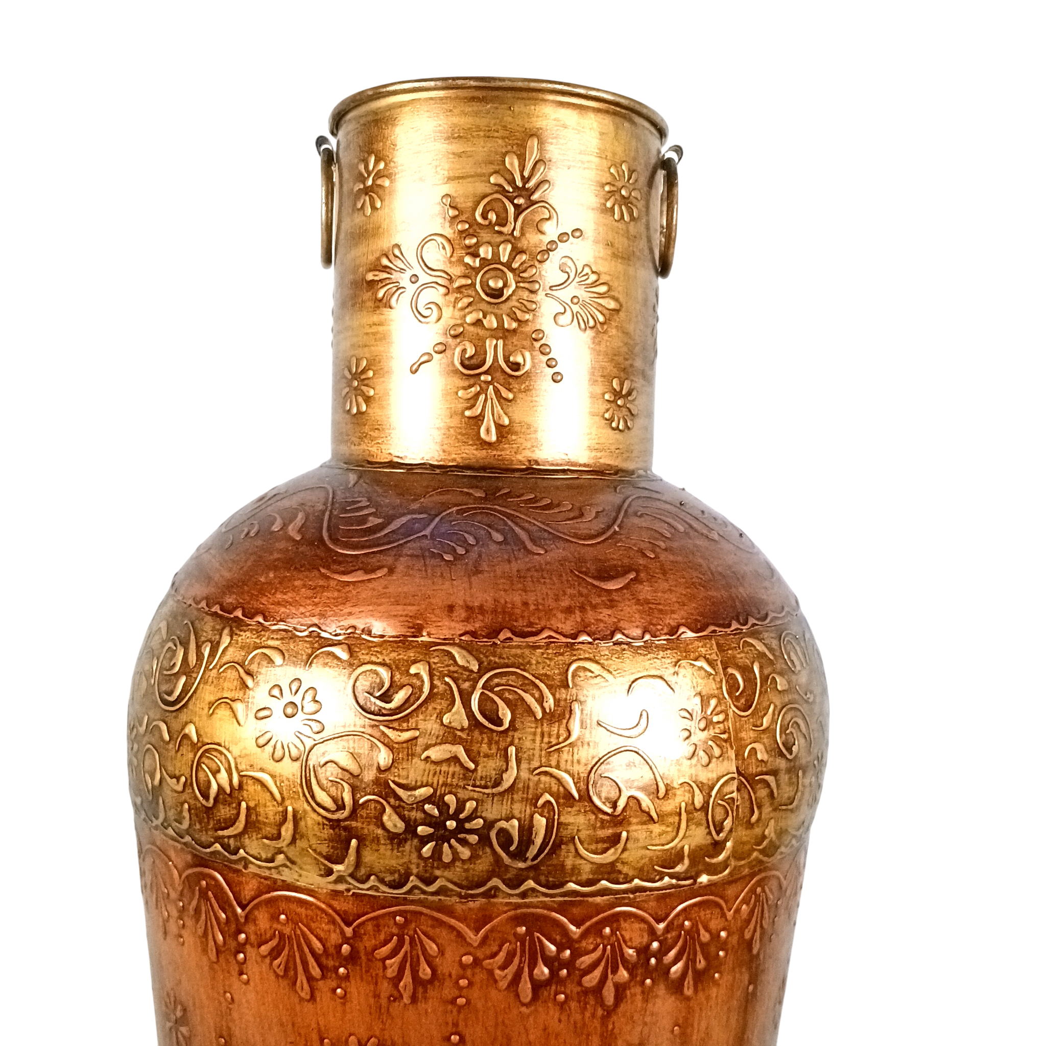 Handcrafted Flower Vase | Decorative Metal Vase for Living Room, Dining Table, Office & Home Décor | Elegant Modern Flower Pot | Elegant Gift - 30 Inch - Apkamart