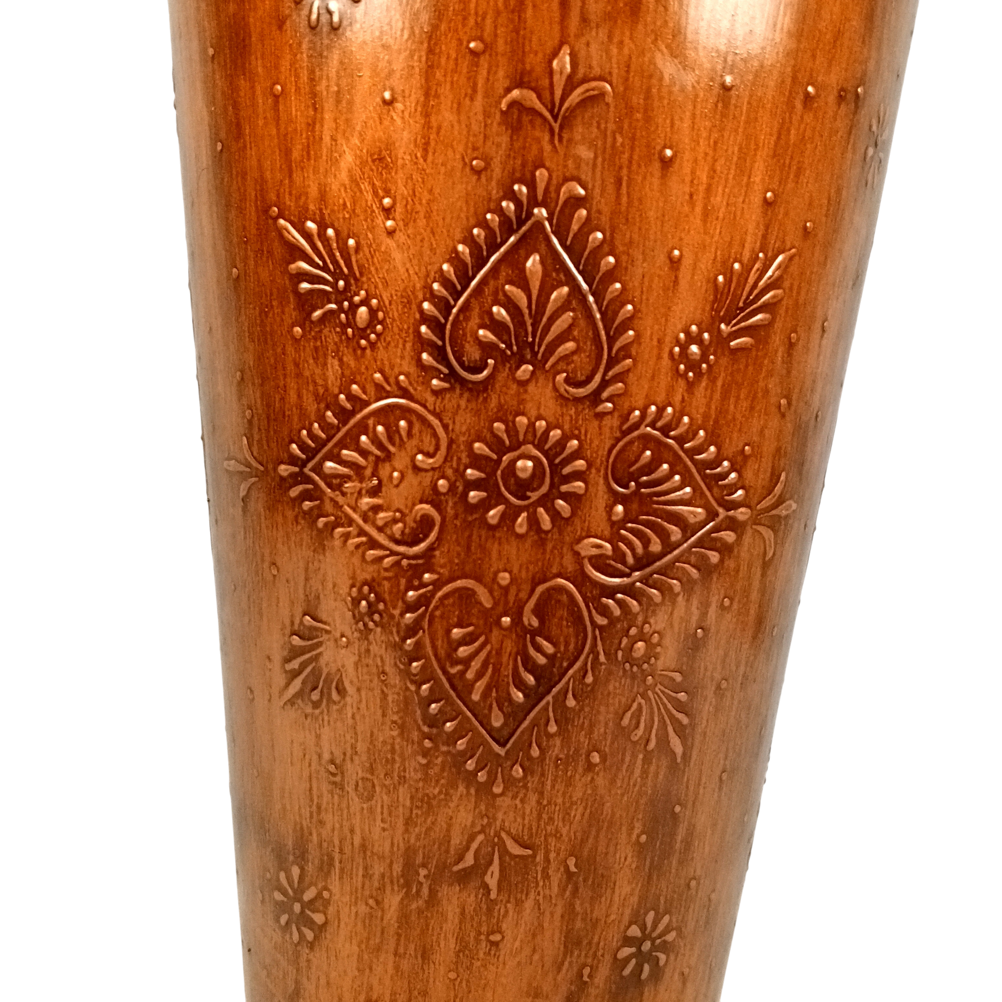 Handcrafted Flower Vase | Decorative Metal Vase for Living Room, Dining Table, Office & Home Décor | Elegant Modern Flower Pot | Elegant Gift - 30 Inch - Apkamart