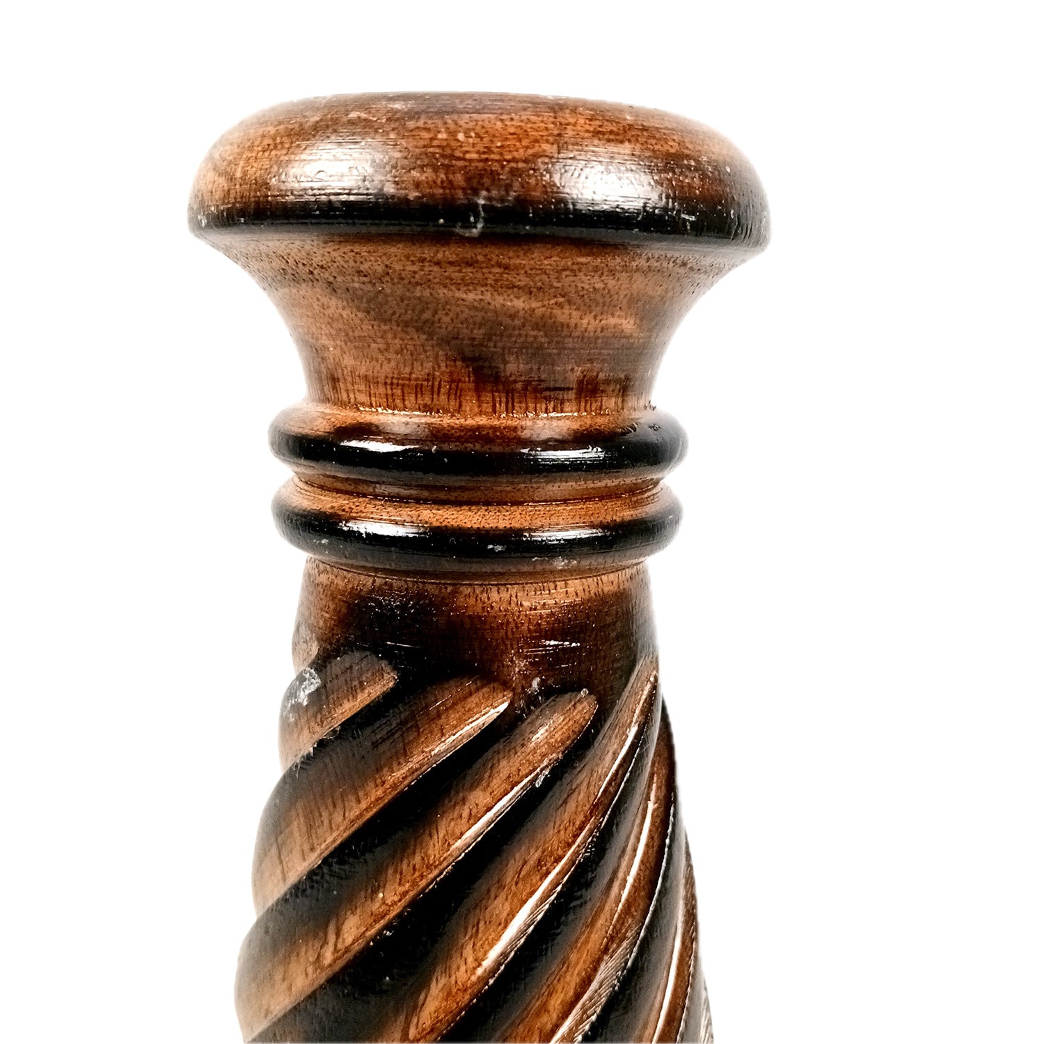 Flower Pot | Wooden Vase - for Home Decoration, Living Room, Table, Shelf, Office & Interior Decor | House Warming & Festival Gift - 10 Inch (Pack Of 2) - Apkamart