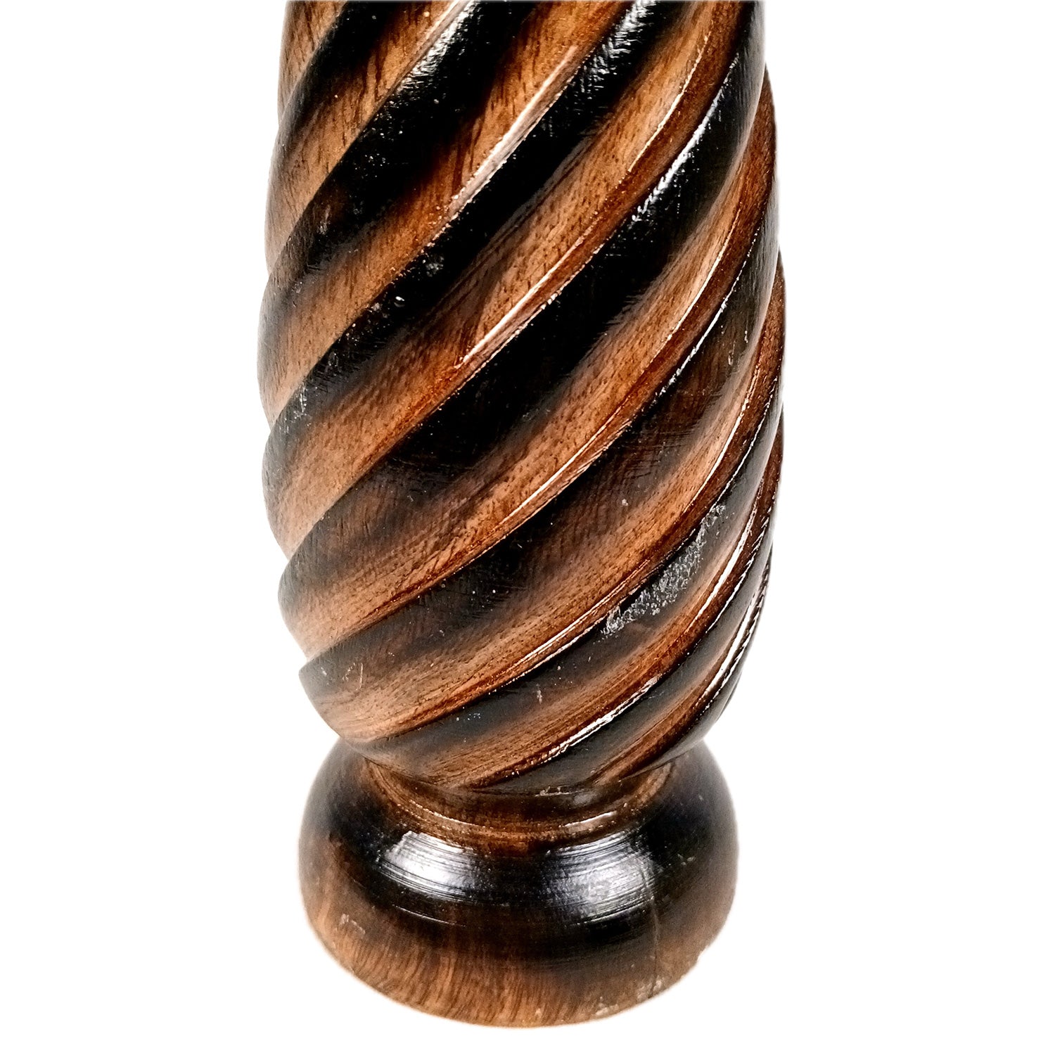 Flower Pot | Wooden Vase - for Home Decoration, Living Room, Table, Shelf, Office & Interior Decor | House Warming & Festival Gift - 10 Inch - Apkamart