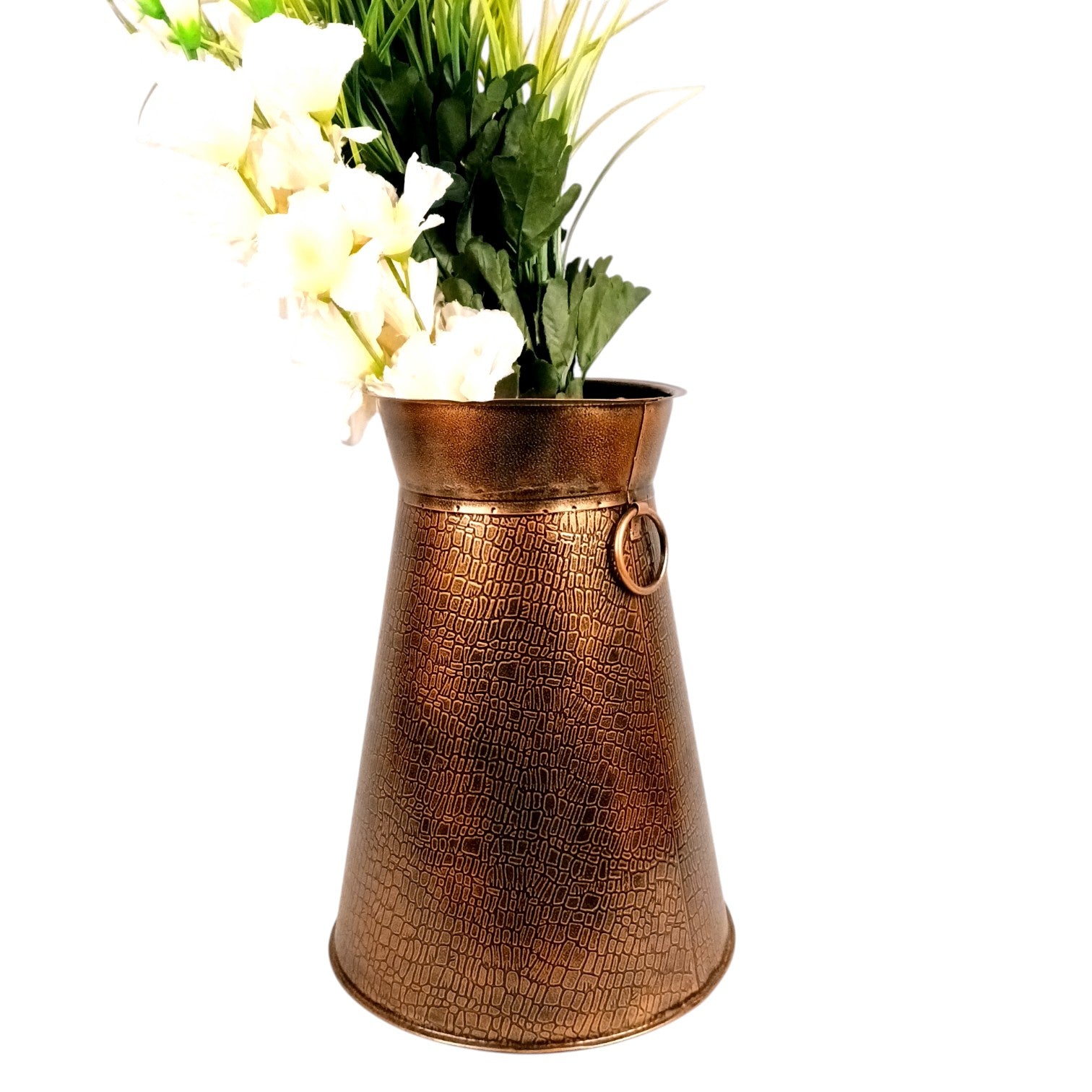 Flower Vase | Decorative Pot for Home Decor | Handcrafted Flower Pot for Living Room, Table, Office & Gifting - 14 Inch - Apkamart