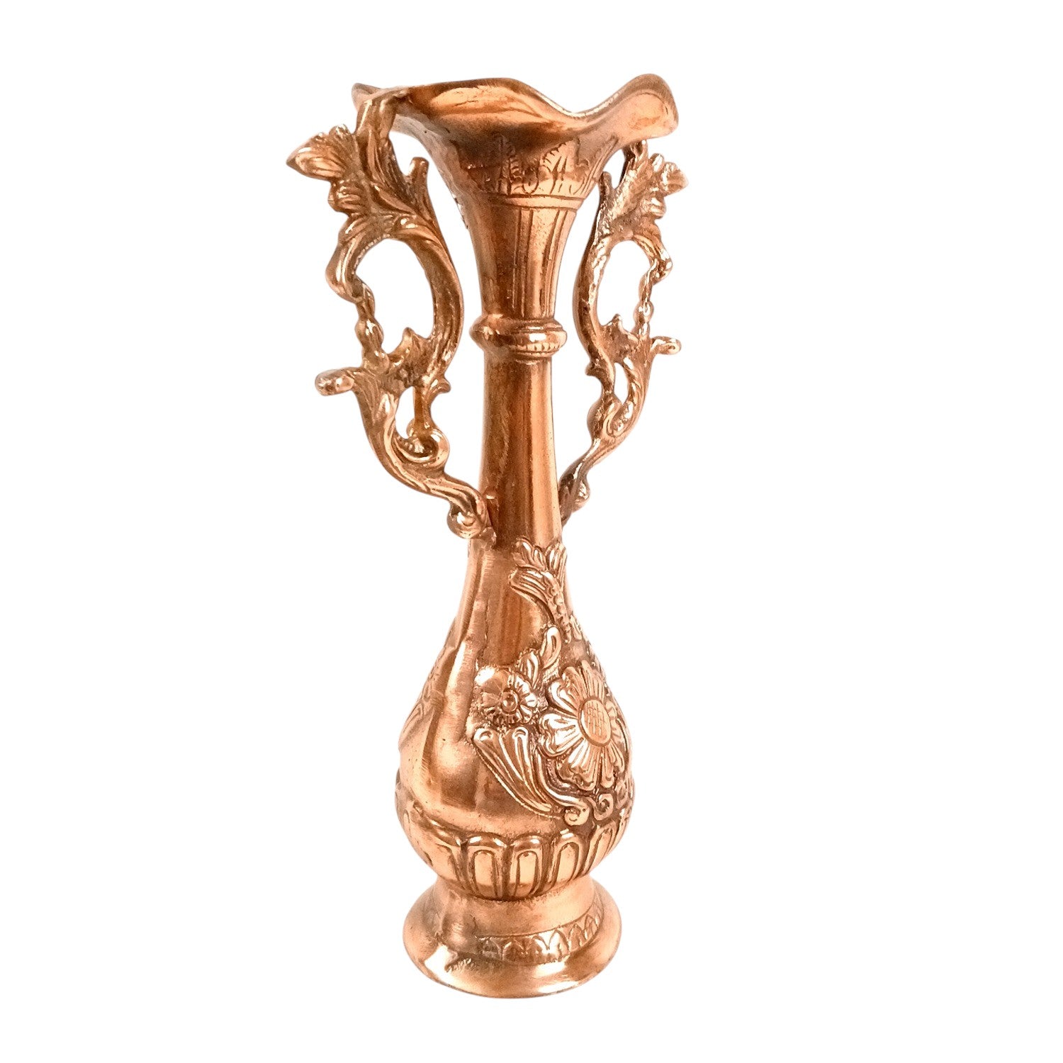 Vase Flower Pot | Decorative Showpiece Cum Vase for Home Decoration, Living Room, Shelf & Office | Modern Interior Decor Vase | Perfect Gift for All Occasions - 13 Inch - Apkamart