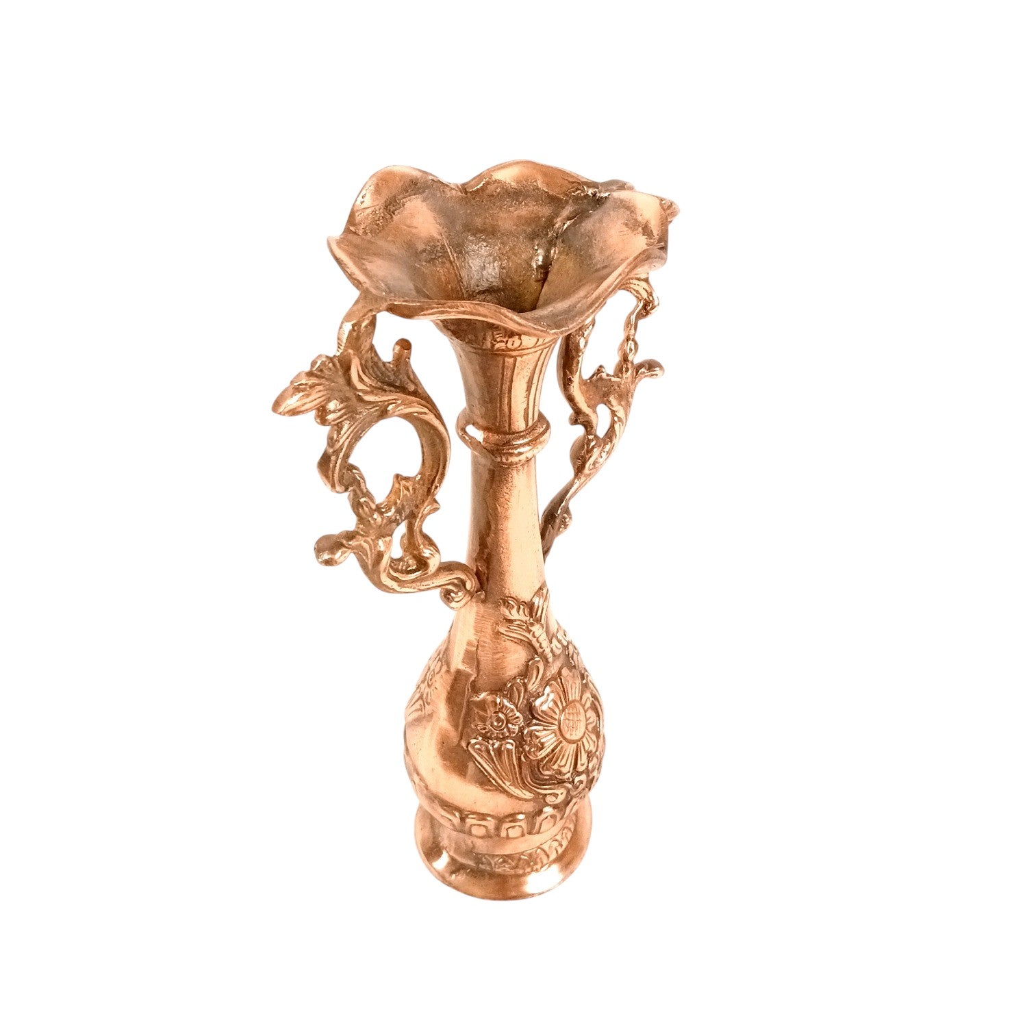 Vase Flower Pot | Decorative Showpiece Cum Vase for Home Decoration, Living Room, Shelf & Office | Modern Interior Decor Vase | Perfect Gift for All Occasions - 13 Inch - Apkamart