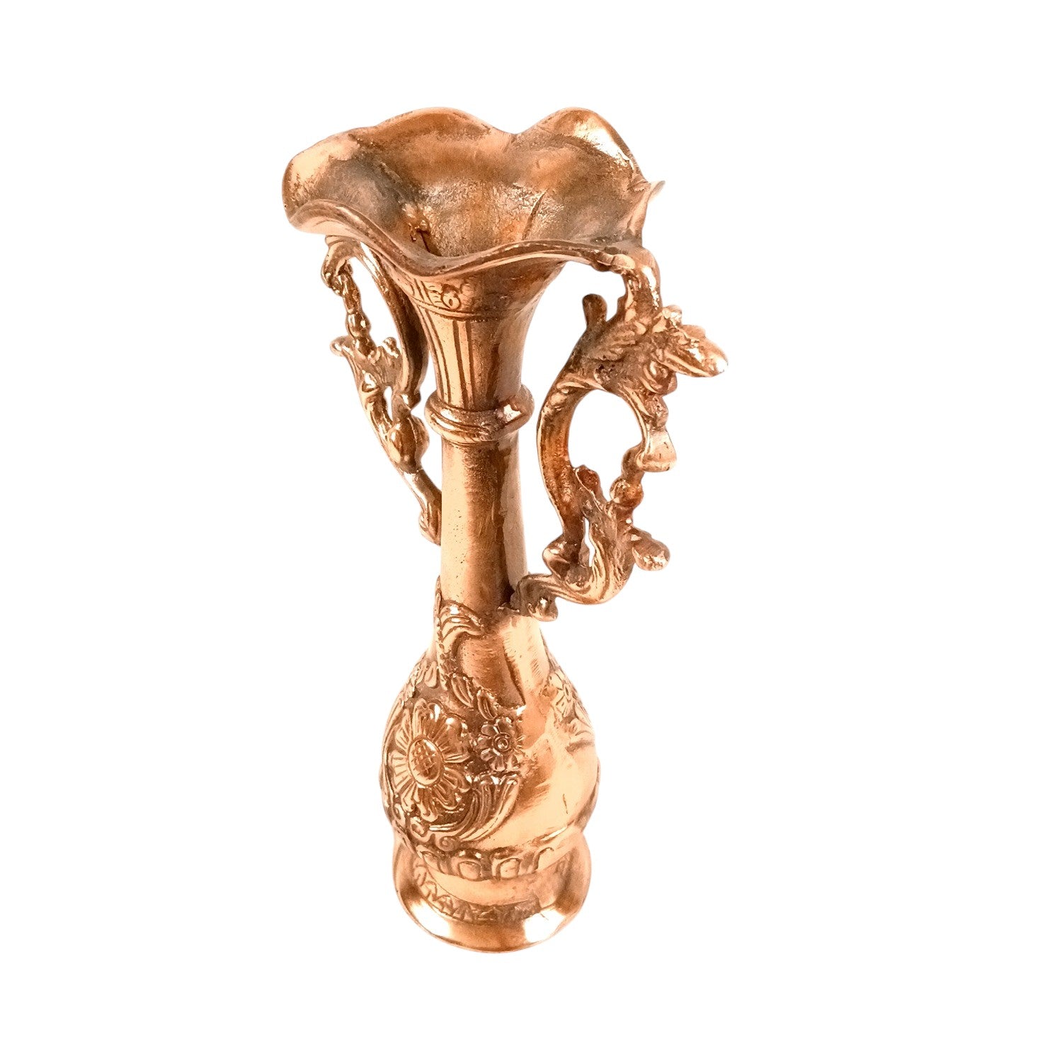 Vase Flower Pot | Decorative Showpiece Cum Vase for Home Decoration, Living Room, Shelf & Office | Modern Interior Decor Vase | Perfect Gift for All Occasions - 13 Inch - Apkamart